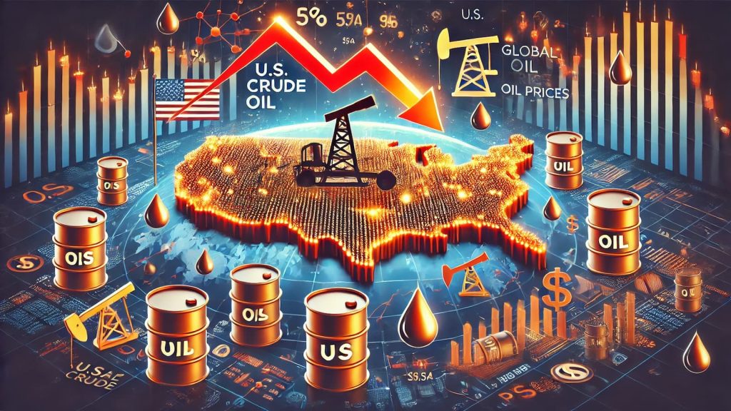 Discover how the decline in U.S. crude stocks is driving global oil prices. Gain insights into market reactions and potential economic impact