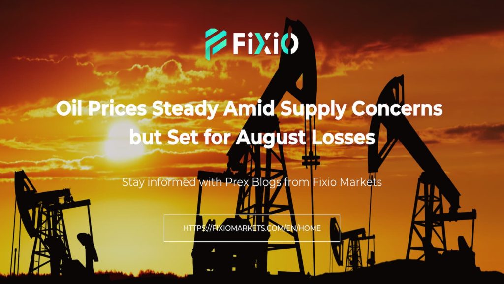 Oil prices remain steady due to supply concerns in Libya and Iraq but are set for August losses. Stay informed about the latest oil market.