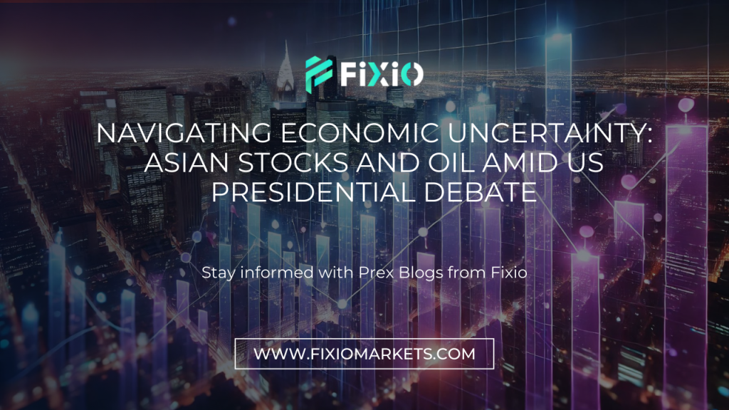 Explore how Asian stocks and oil prices are responding to the US presidential debate. Get insights into economic strategies and forecasts