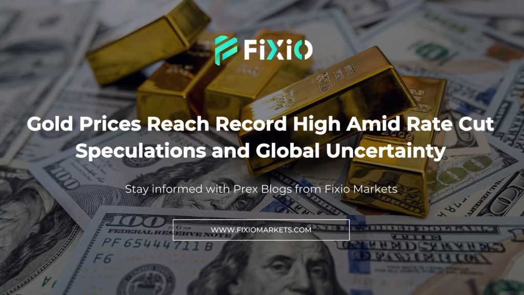 Gold prices hit a record high, fueled by speculations of an upcoming Fed rate cut. Learn about the factors driving the surge in gold prices.