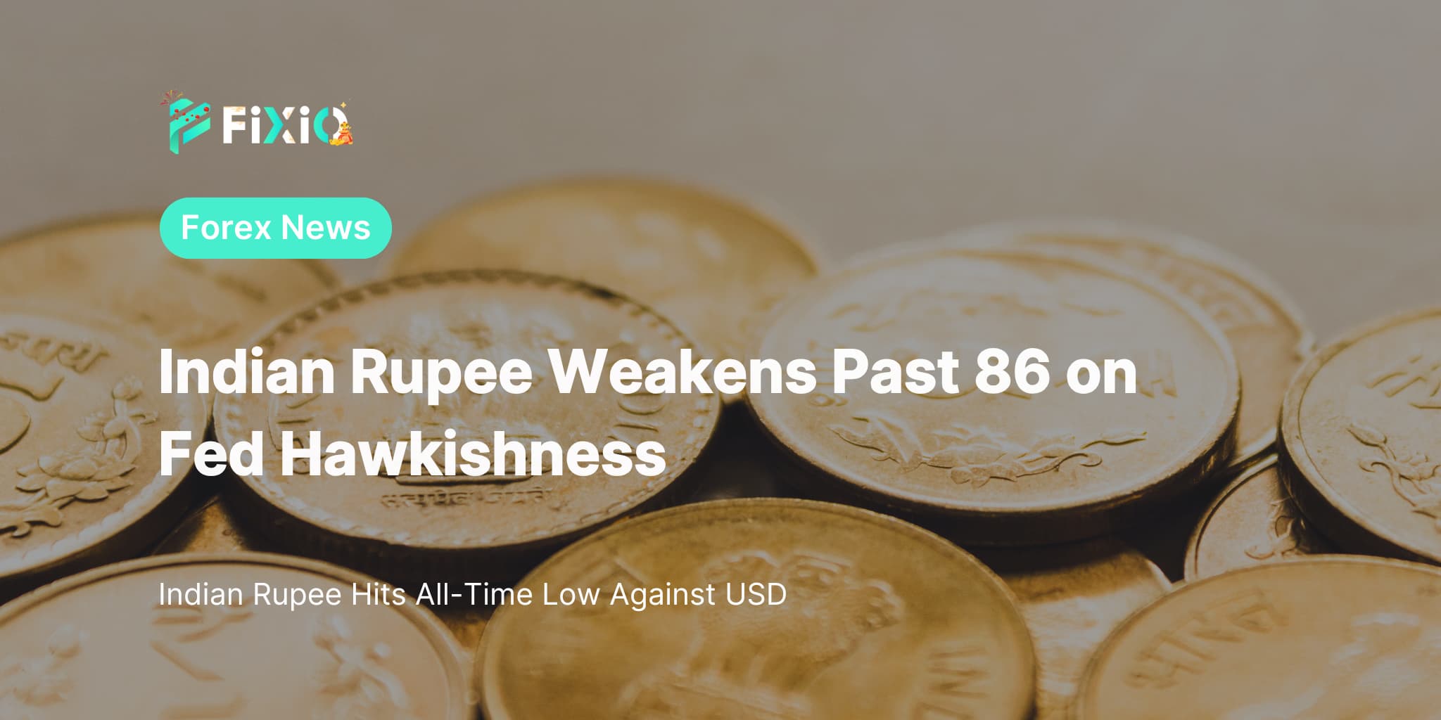 Indian Rupee Weakens Past 86 on Fed Hawkishness