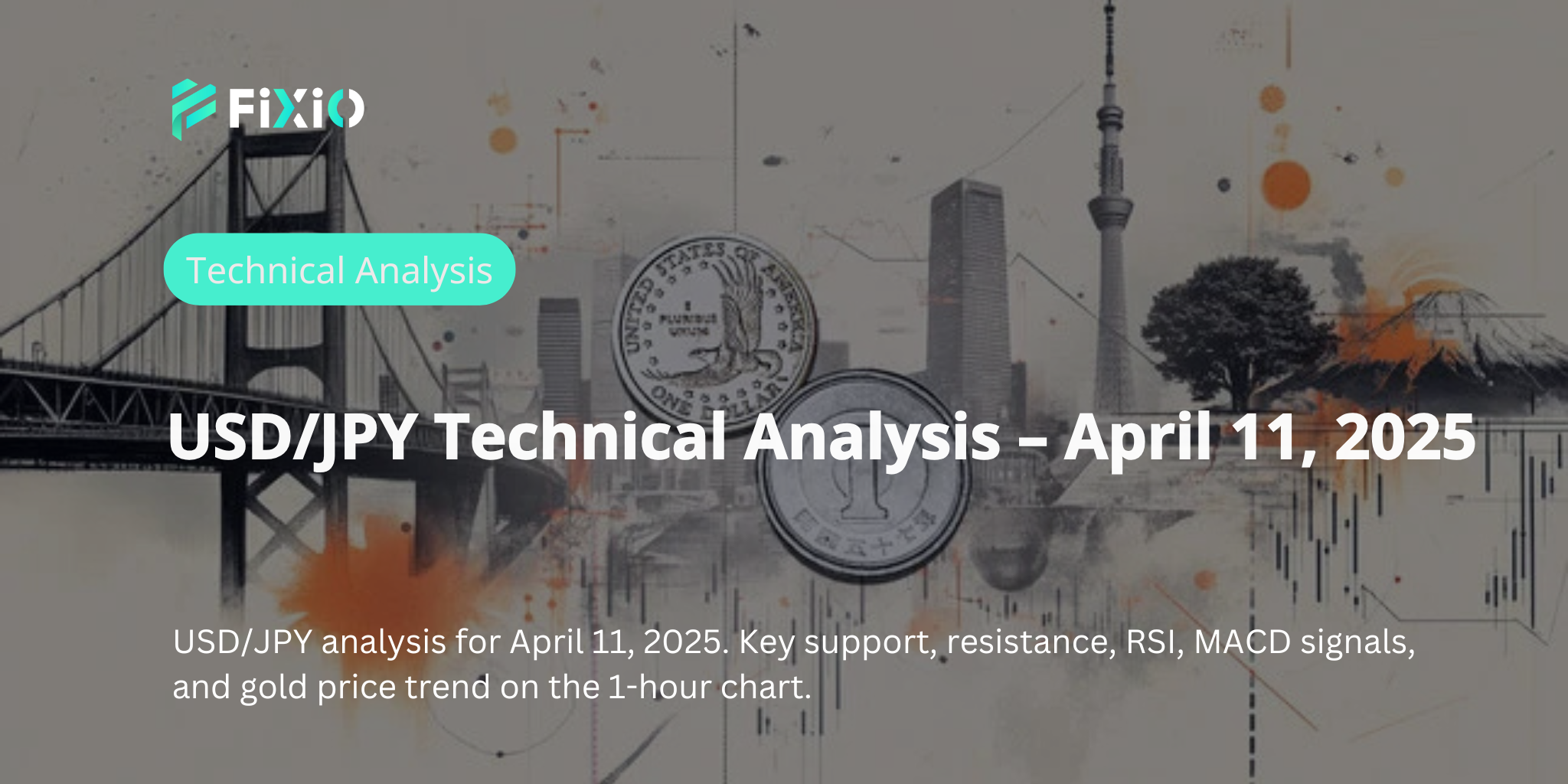 【USD/JPY】1-Hour Chart Analysis｜April 11 , 2025
