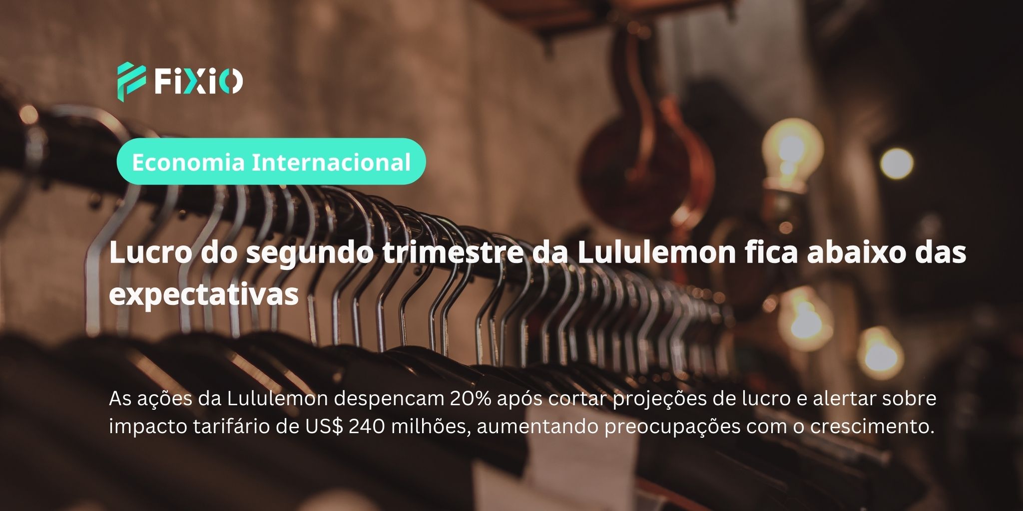 Lucro do segundo trimestre da Lululemon fica abaixo das expectativas