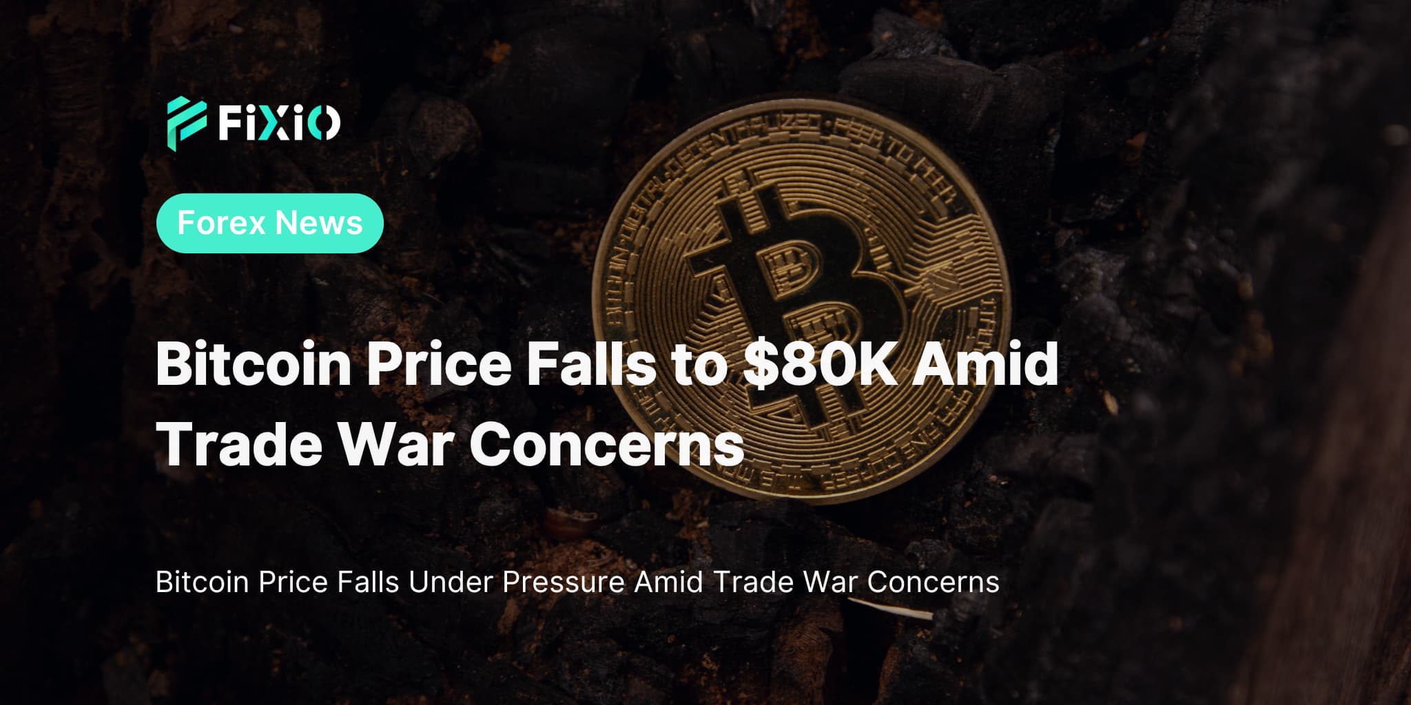 Bitcoin Price Falls to $80K Amid Trade War Concerns