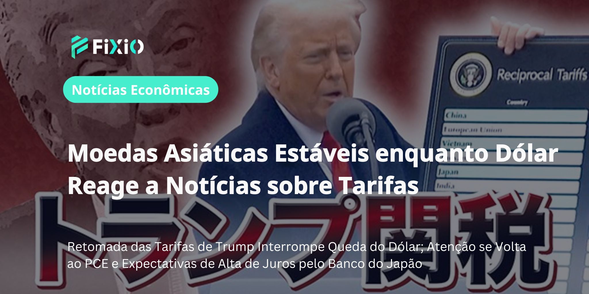 Moedas Asiáticas Estáveis com Tarifas de Trump; PCE em Destaque