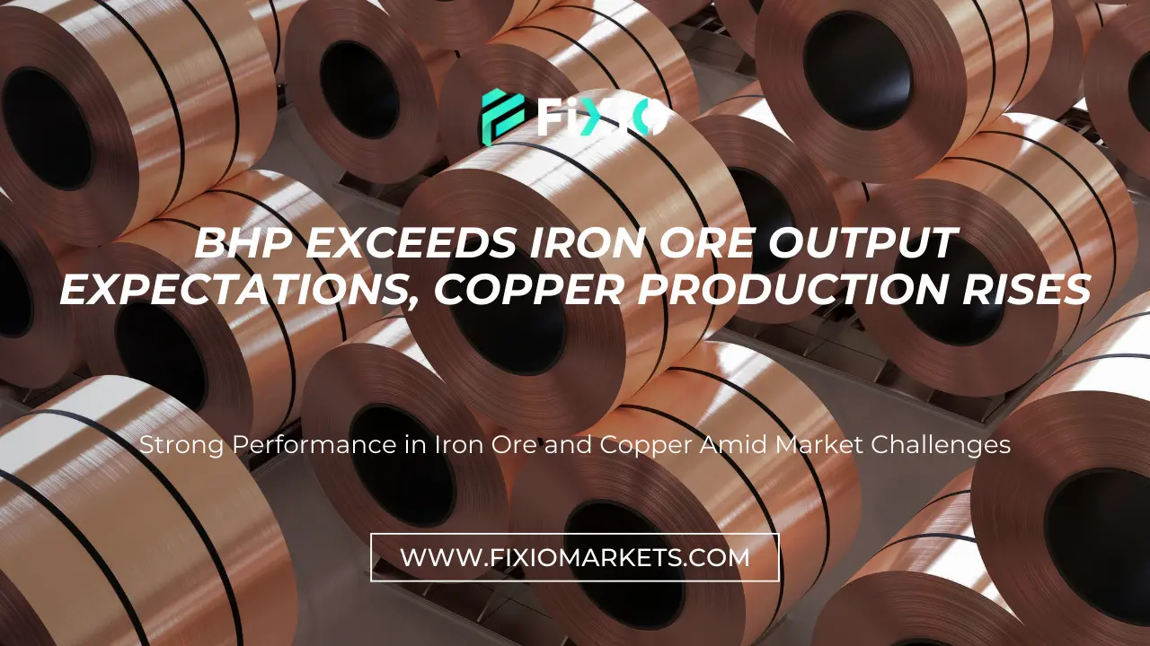 BHP Exceeds Iron Ore Output Expectations, Copper Production Rises