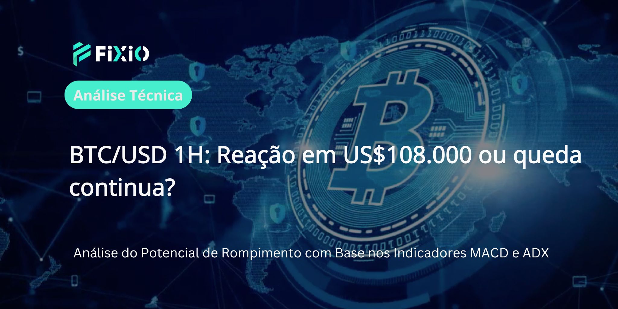 Análise Atualizada BTC/USD: Pontos Técnicos e Perspectivas na Disputa dos US$108.000