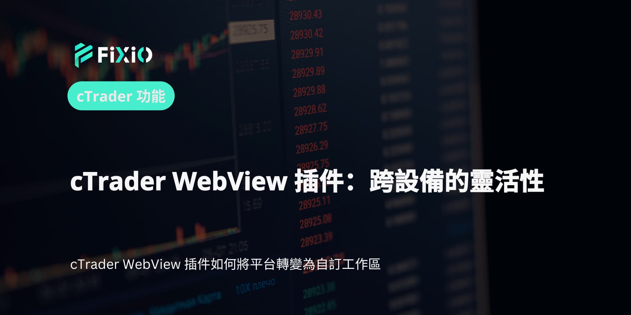 cTrader WebView 插件：跨設備的靈活性