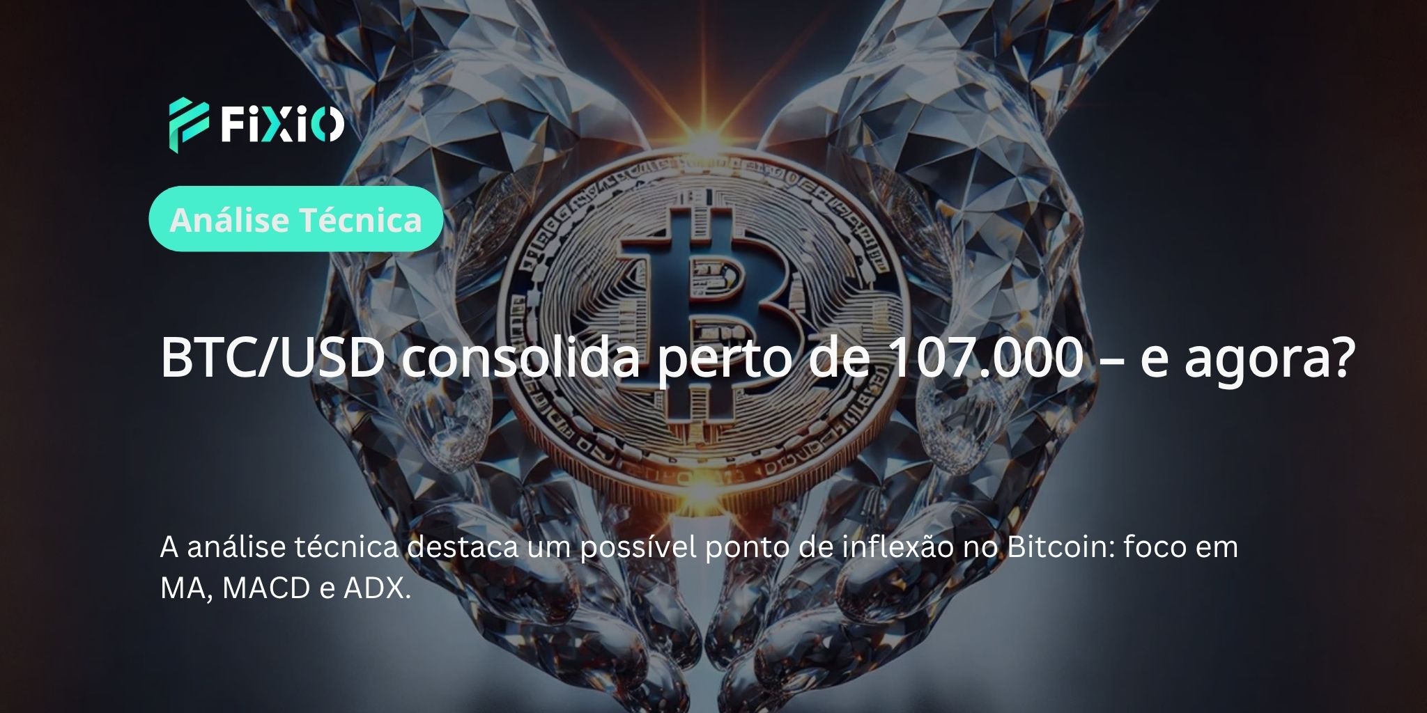 Análise Técnica BTC/USD (Gráfico de 1 Hora): Disputa em torno de US$107.500 – A tendência de alta continuará?