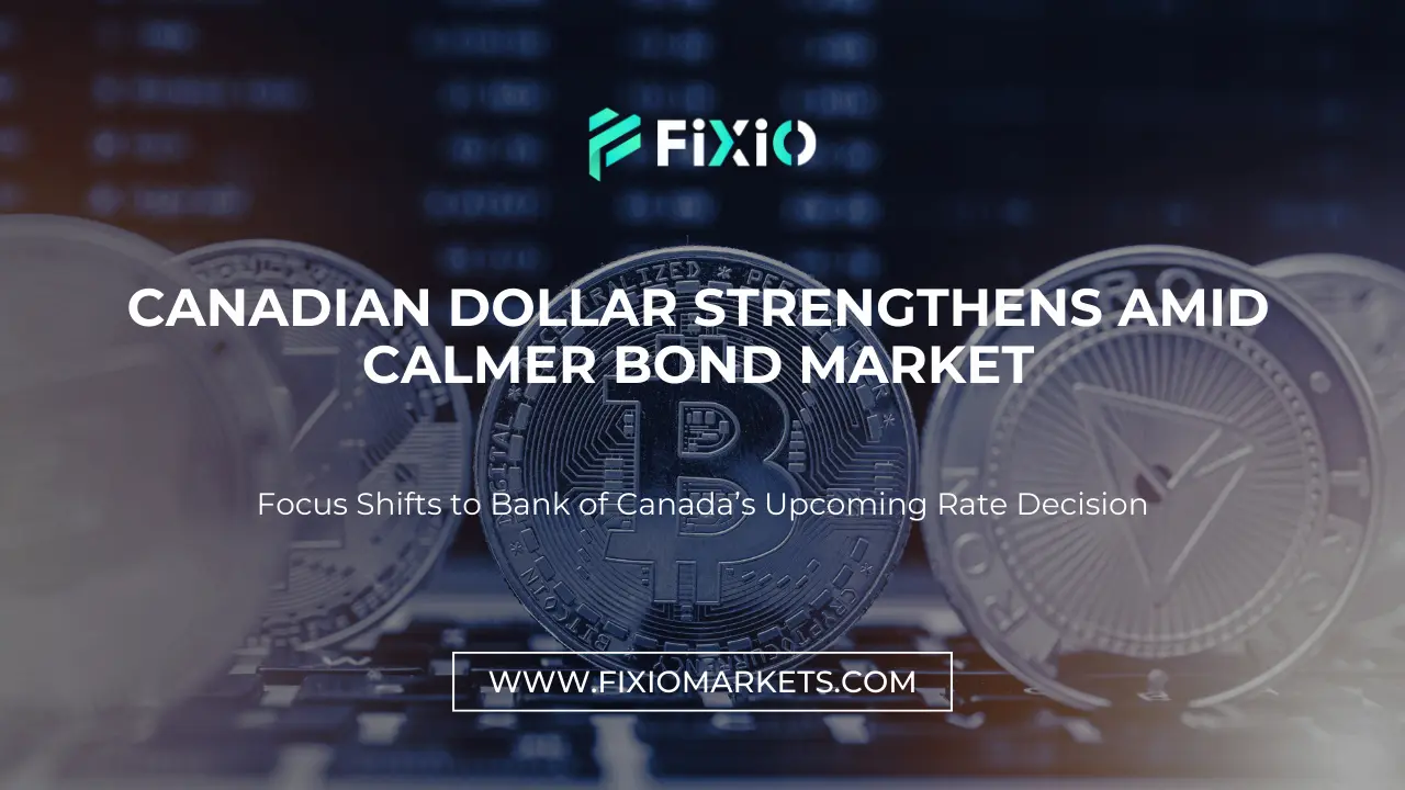 Canadian Dollar Rises Amid Calmer Bond Market