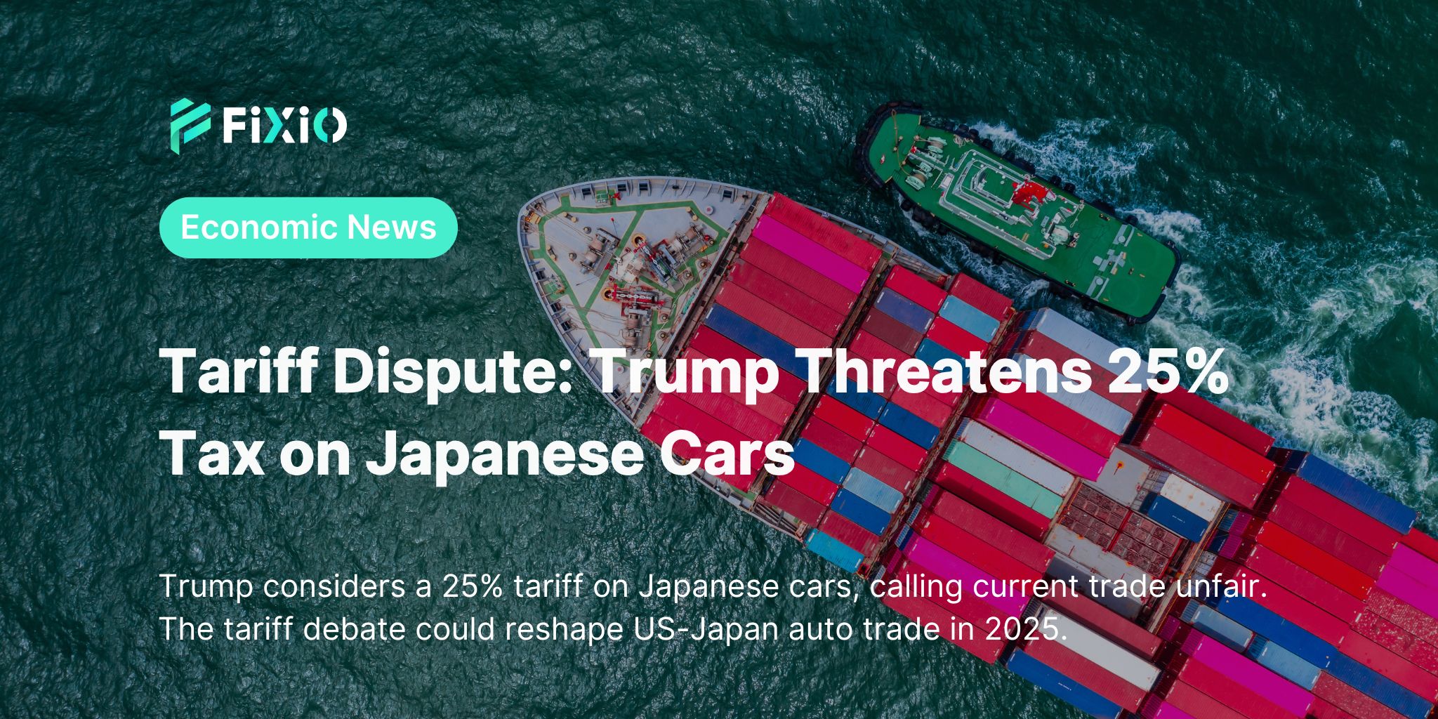 Tariff Dispute: Trump Threatens 25% Tax on Japanese Cars