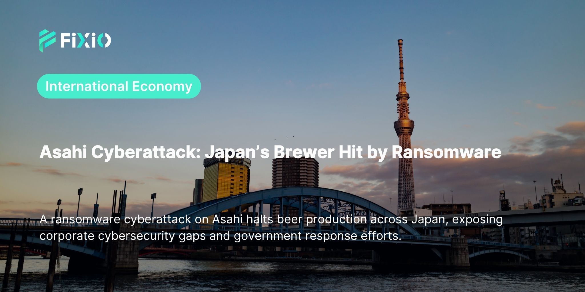 Asahi Cyberattack: Japan’s Brewer Hit by Ransomware
