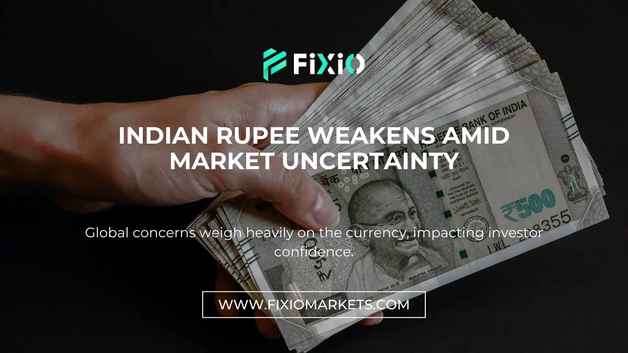 Indian Rupee Weakens Amid Market Uncertainty