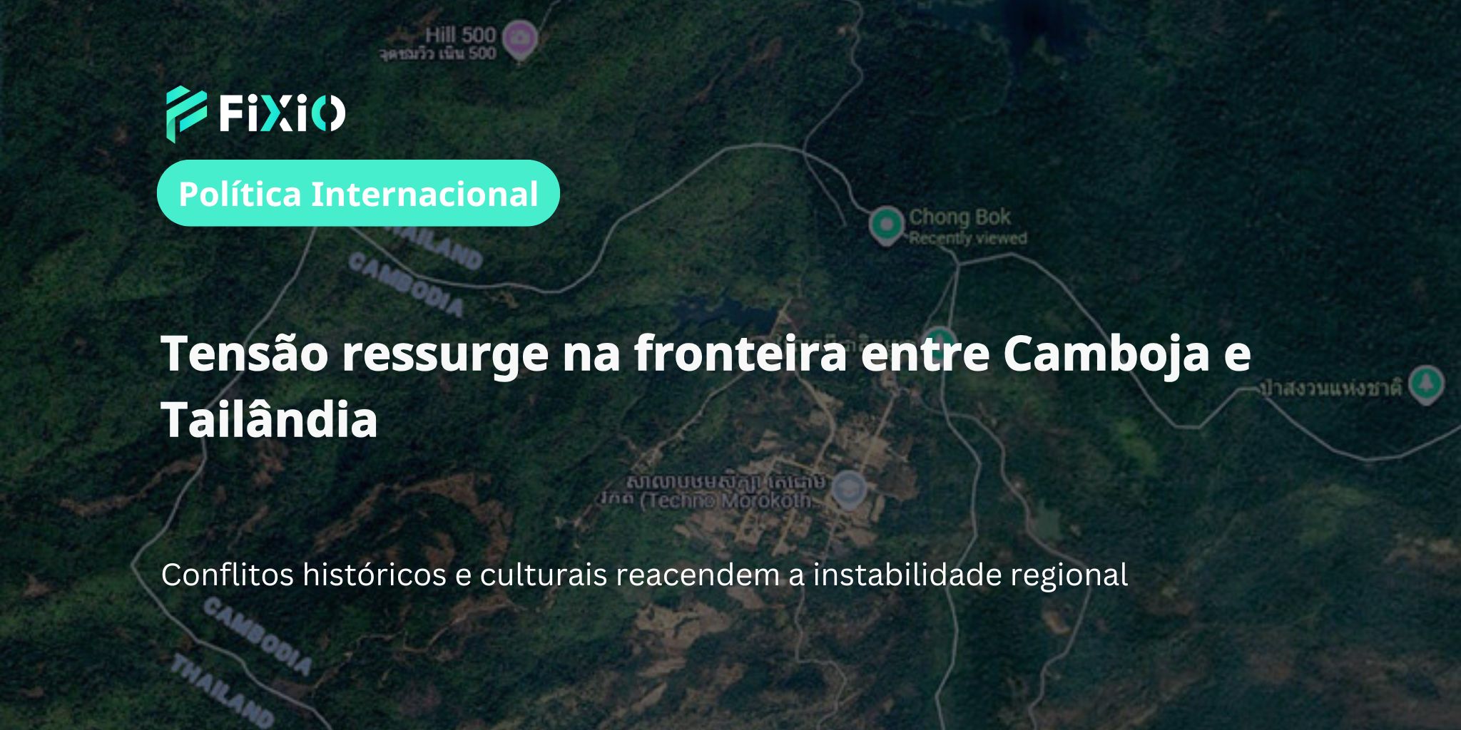 Tensão volta à fronteira Camboja–Tailândia | Um conflito entre história e cultura