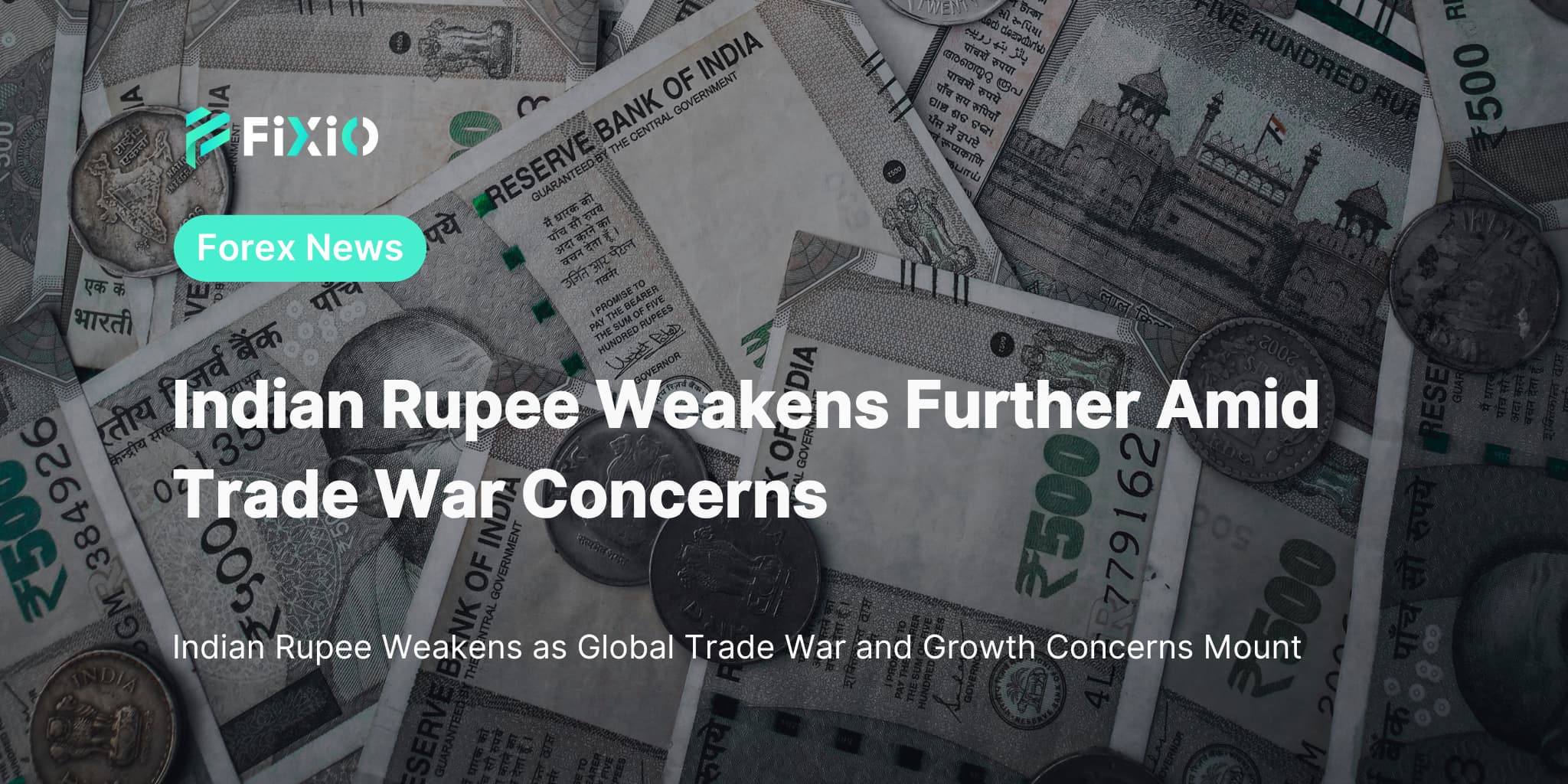 Indian Rupee Weakens Further Amid Trade War Concerns