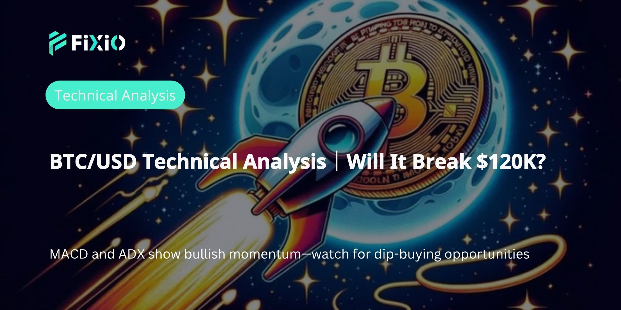 BTC/USD Technical Analysis (1-Hour Chart): Approaching $120K — Can Bitcoin Break Through?