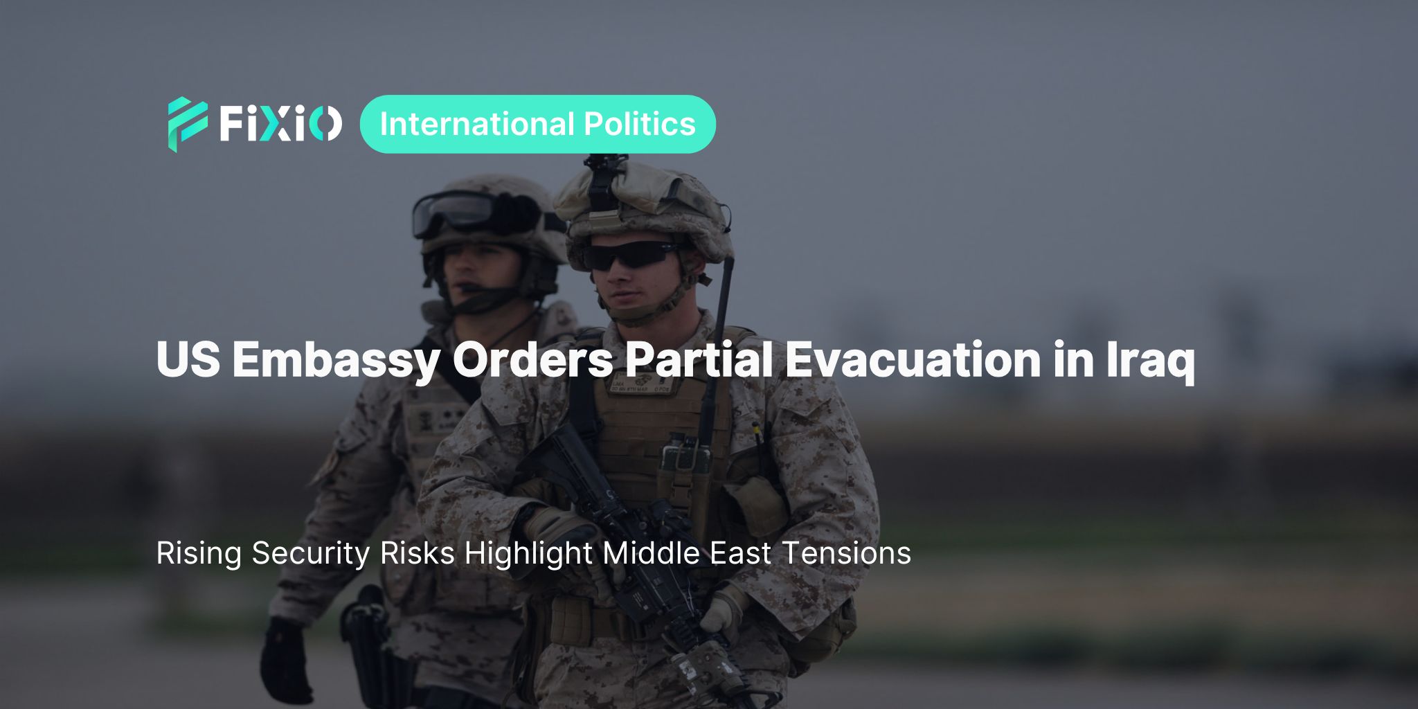 US Embassy to Partially Evacuate Staff in Iraq Amid Rising Security Risks