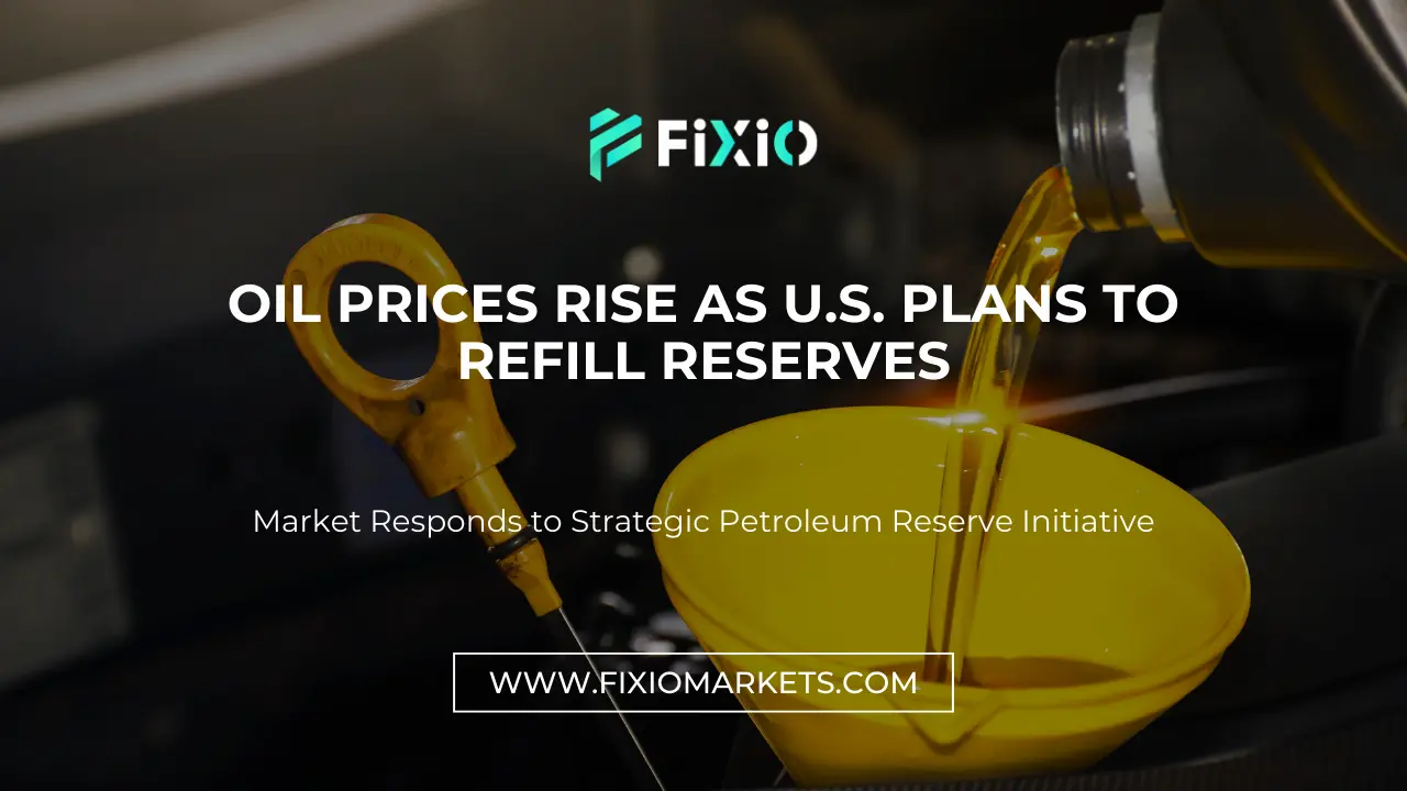 Oil Prices Rise as U.S. Plans to Refill Reserves