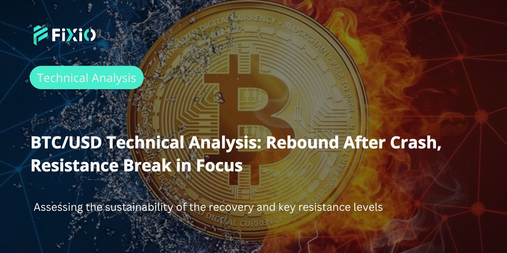 BTC/USD Technical Analysis (1-Hour Chart): Rebound After Sharp Drop—Will Resistance Break?