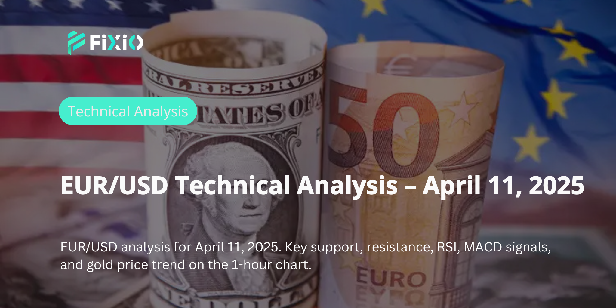 【EUR/USD】1-Hour Chart Analysis｜April 11, 2025