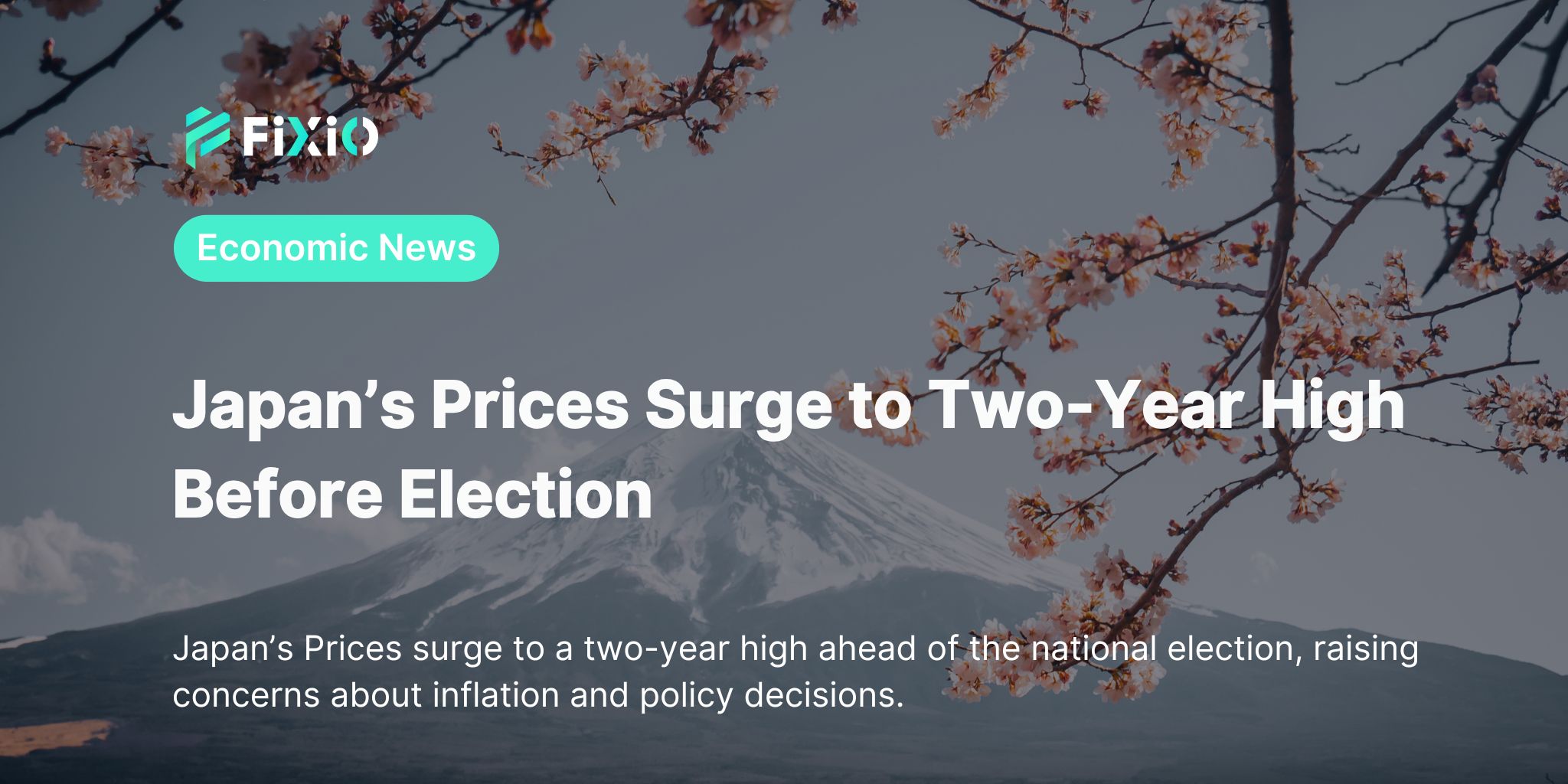 Japan’s Prices Surge to Two-Year High Before Election