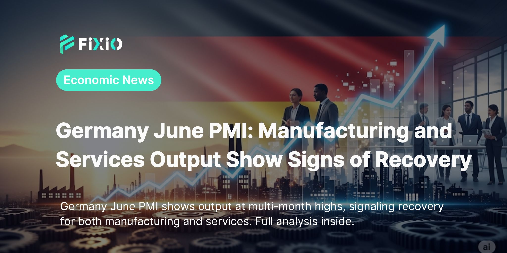 Germany June PMI: Manufacturing and Services Output Show Signs of Recovery