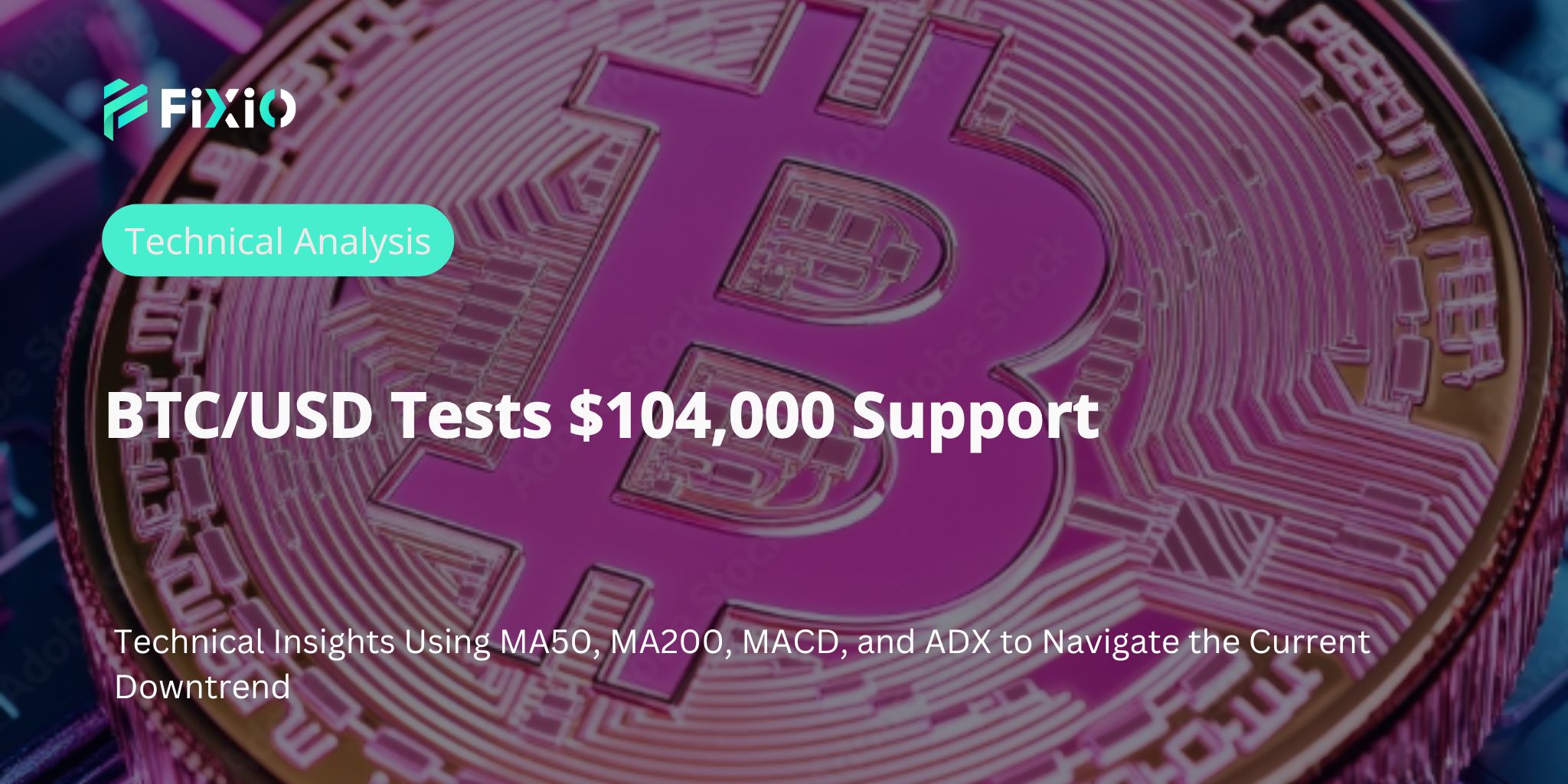 BTC/USD Technical Analysis: Testing $104,000 Support – Is the Downtrend Continuing?