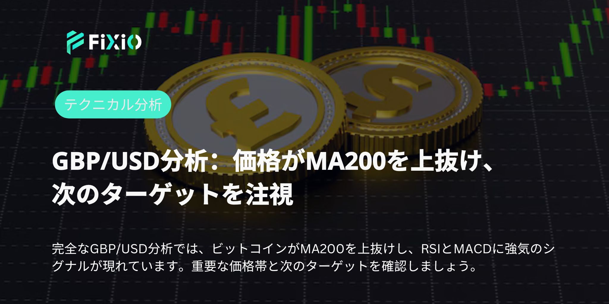 GBP/USDテクニカル分析｜1.3450割れで下落トレンド加速【2025年5月29日】
