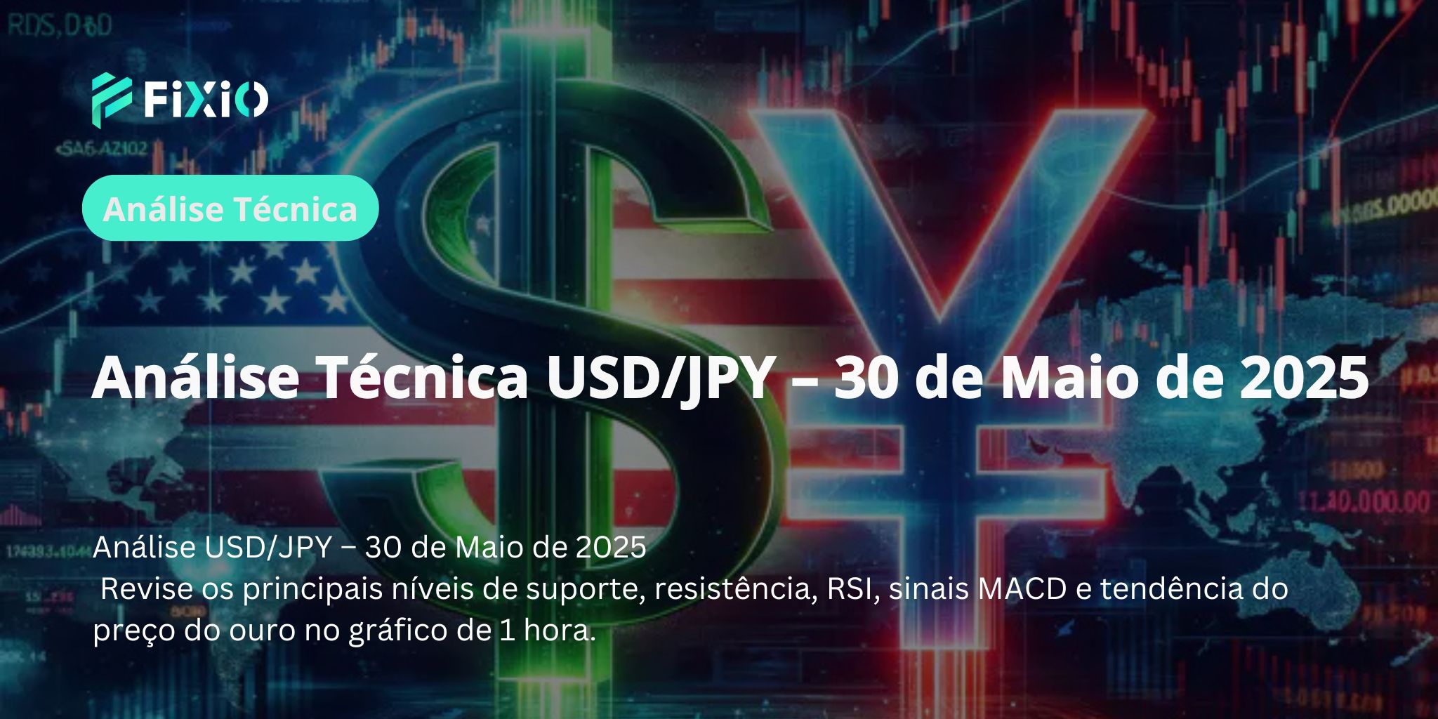 USD/JPY Cai Abaixo de 143,80 – Análise Técnica de 1 Hora