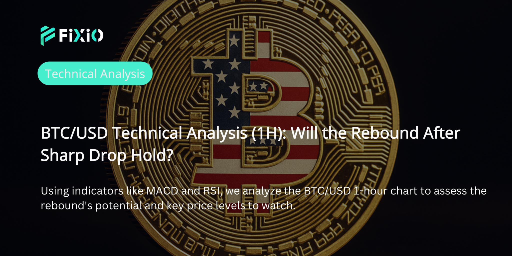 BTC/USD Technical Analysis (1-Hour Chart): Rebound After Sharp Decline, What’s Next?