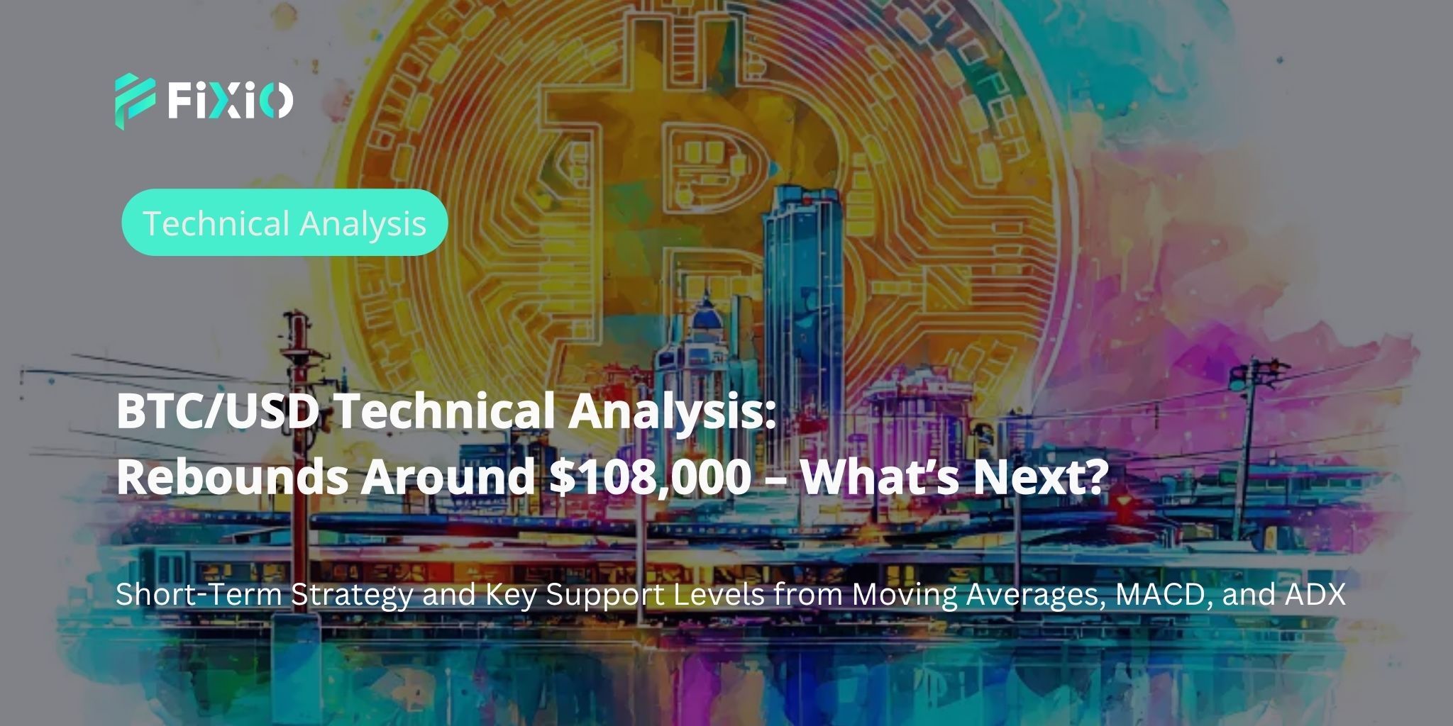 BTC/USD Technical Analysis (1-Hour Chart): Holding Firm Around $108,000 – What’s the Next Target?