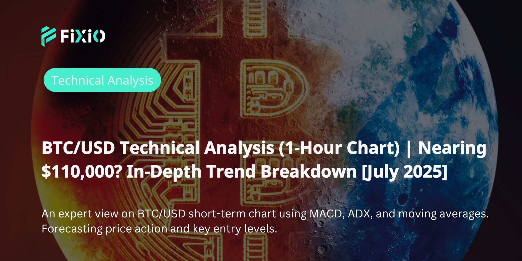 BTC/USD Technical Analysis (1-Hour Chart): Approaching $110,000 — Is Bitcoin Entering a New Phase?