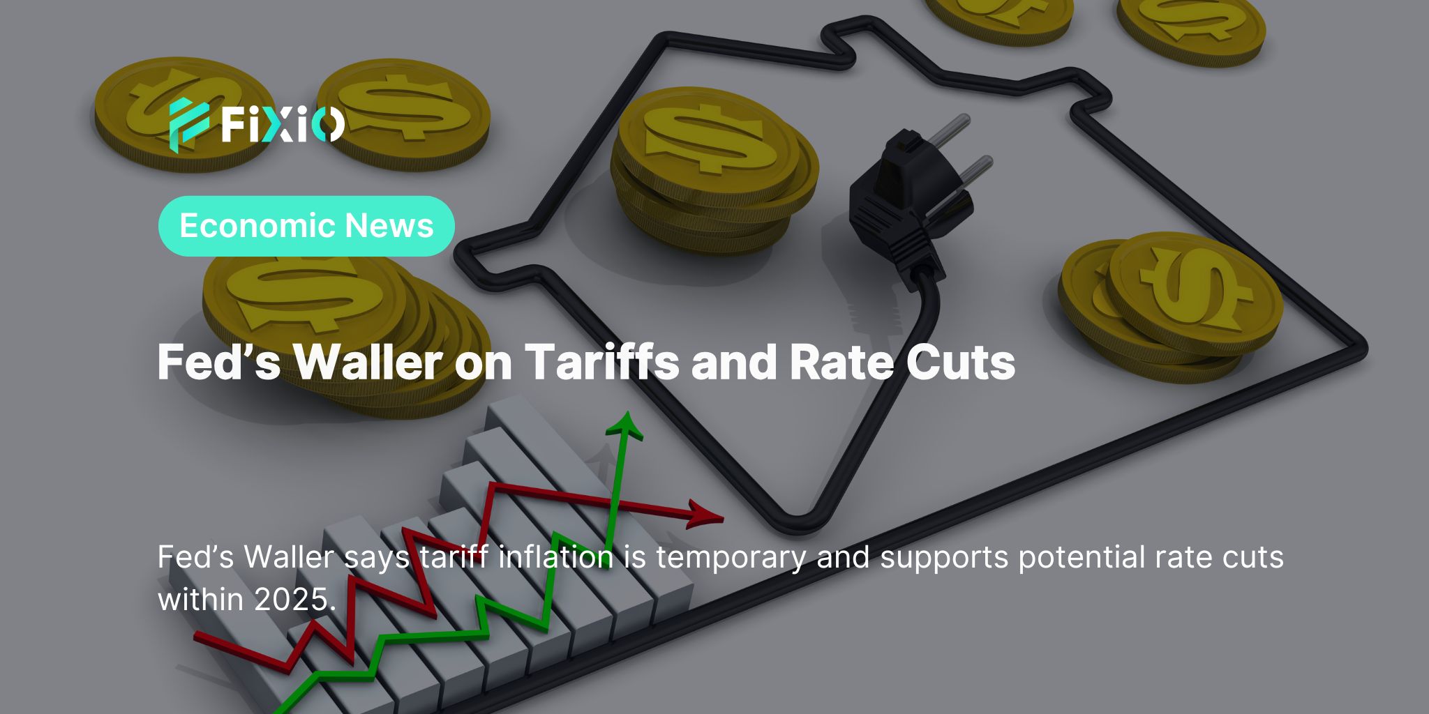 Economic news: Fed’s Waller on Tariffs and Rate Cuts