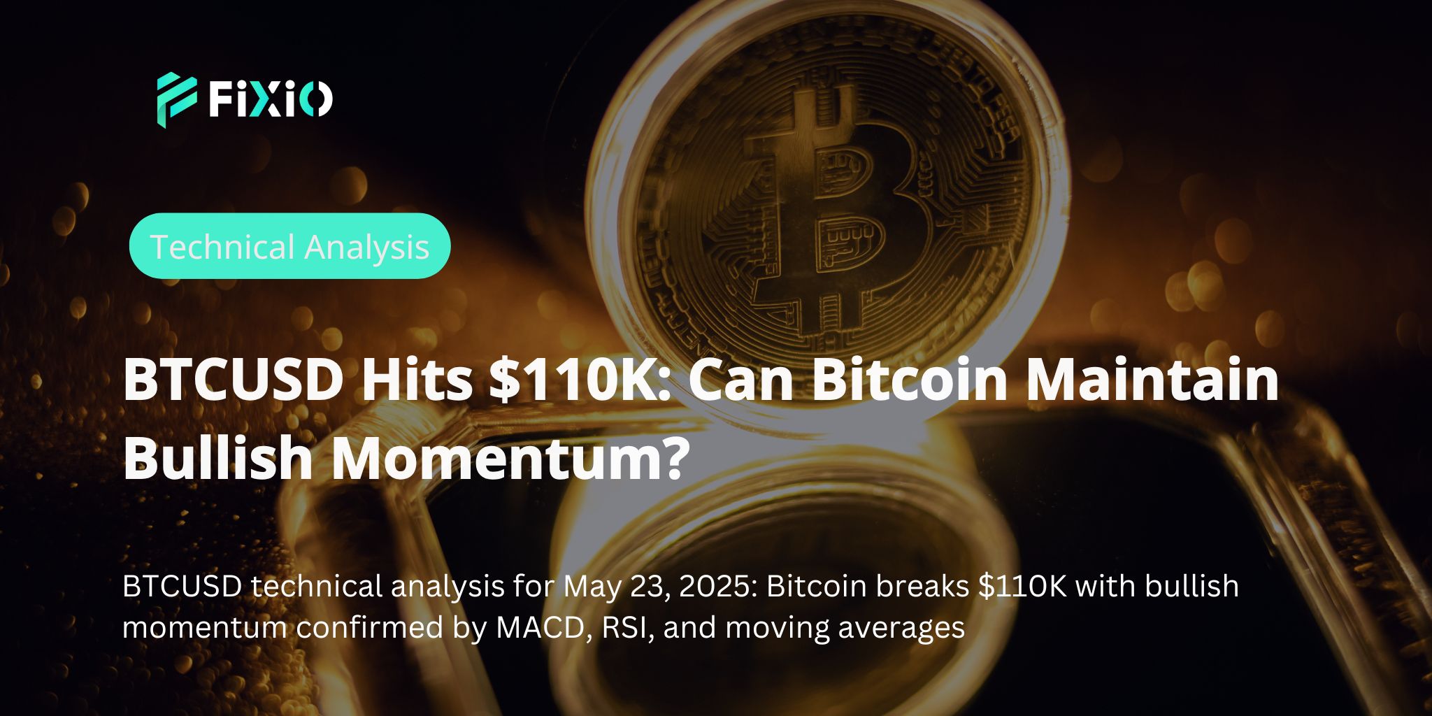 BTCUSD Hits $110K: Can Bitcoin Maintain Bullish Momentum?