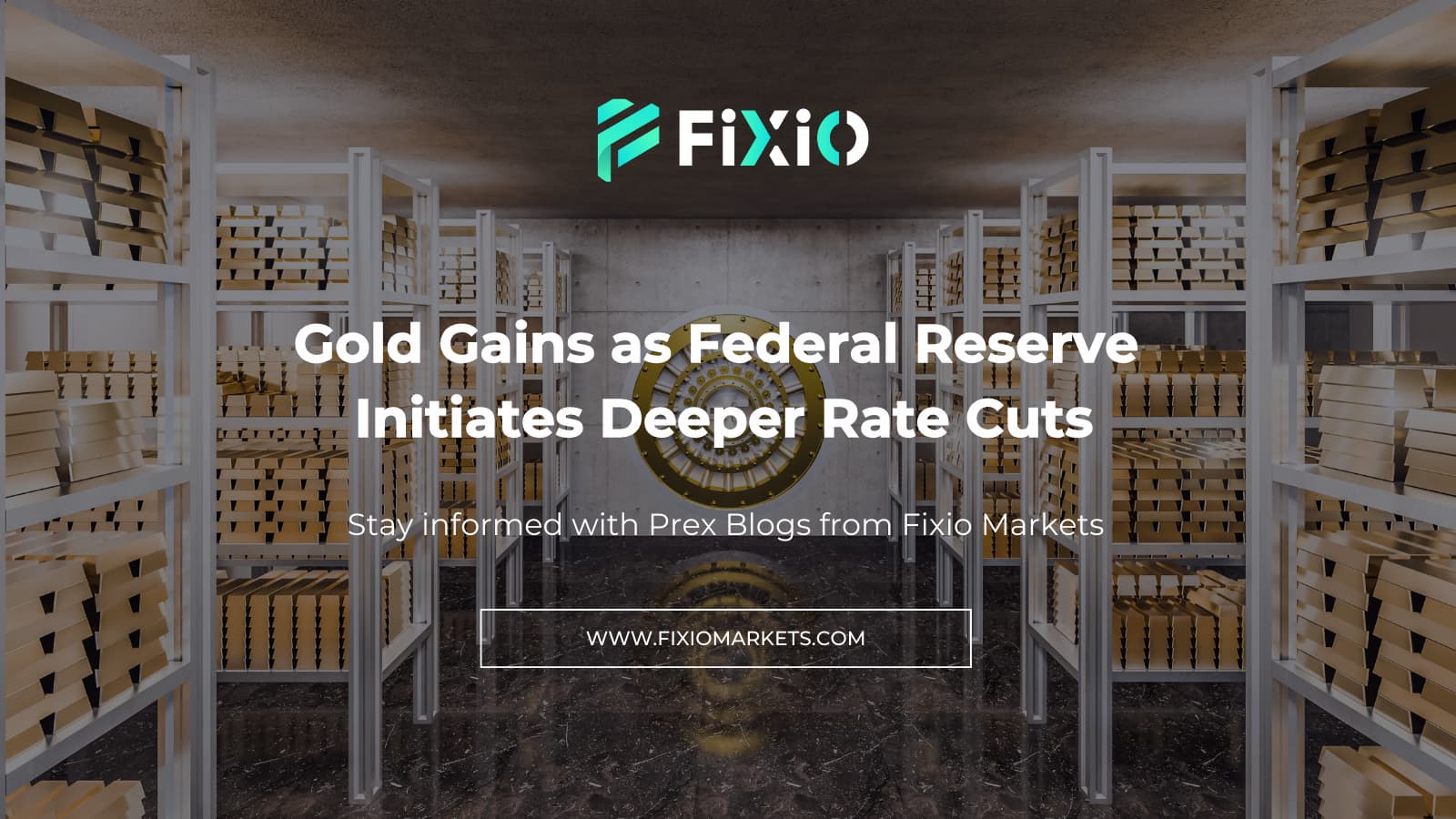 Gold Gains as Federal Reserve Initiates Deeper Rate Cuts