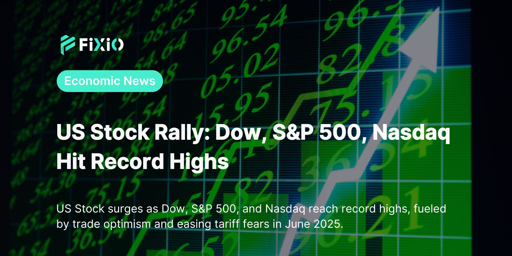 US Stock Rally: Dow, S&P 500, Nasdaq Hit Record Highs