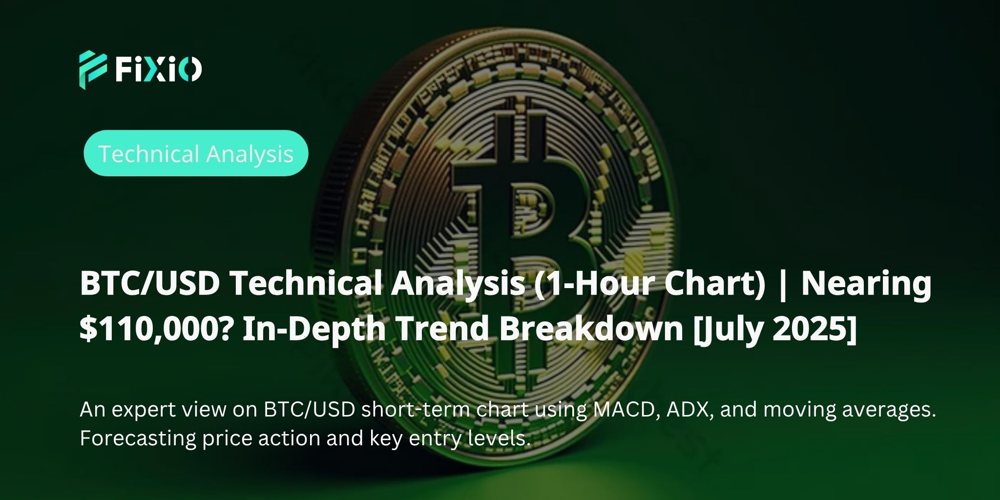 BTC/USD Technical Analysis (1-Hour Chart): Battle Around $108,800, What’s Next?