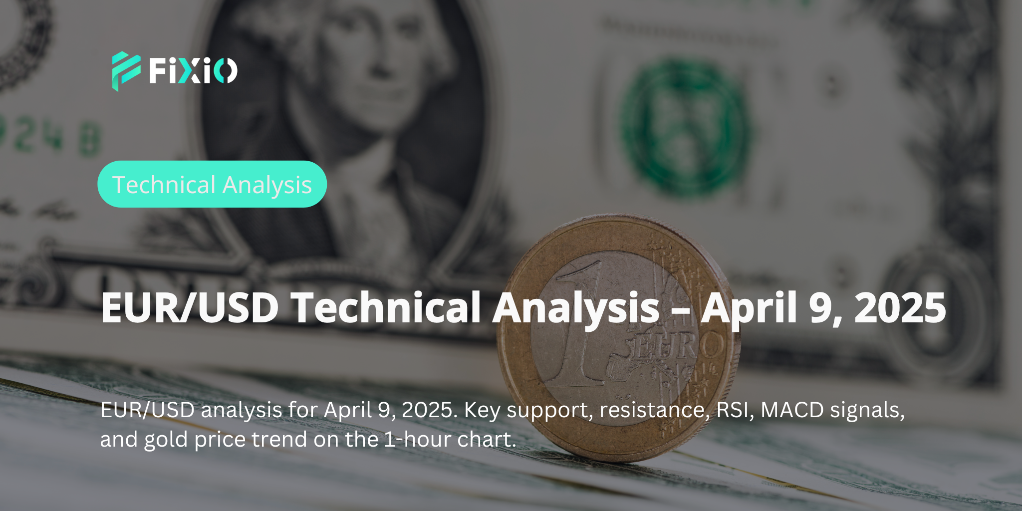 【EUR/USD】1-Hour Chart Analysis｜April 9, 2025