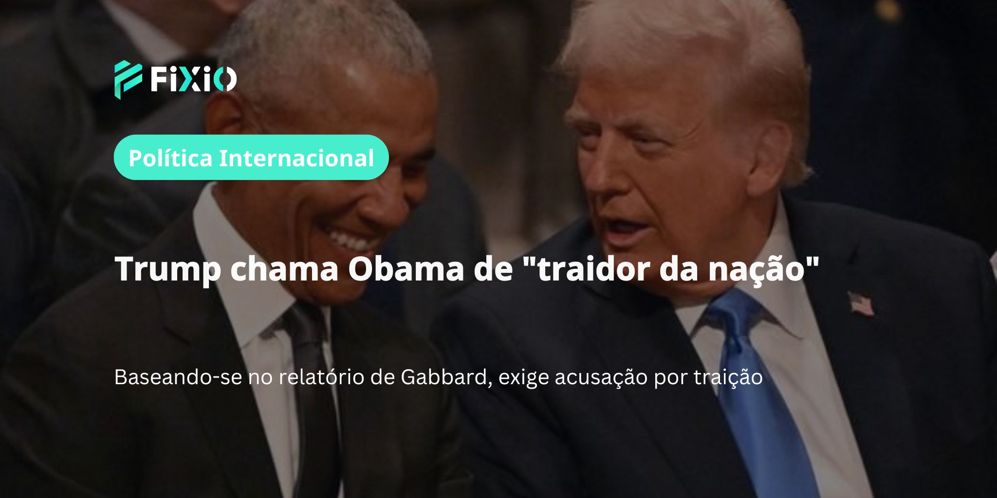 Trump acusa Obama de traição por relatório russo e causa polêmica