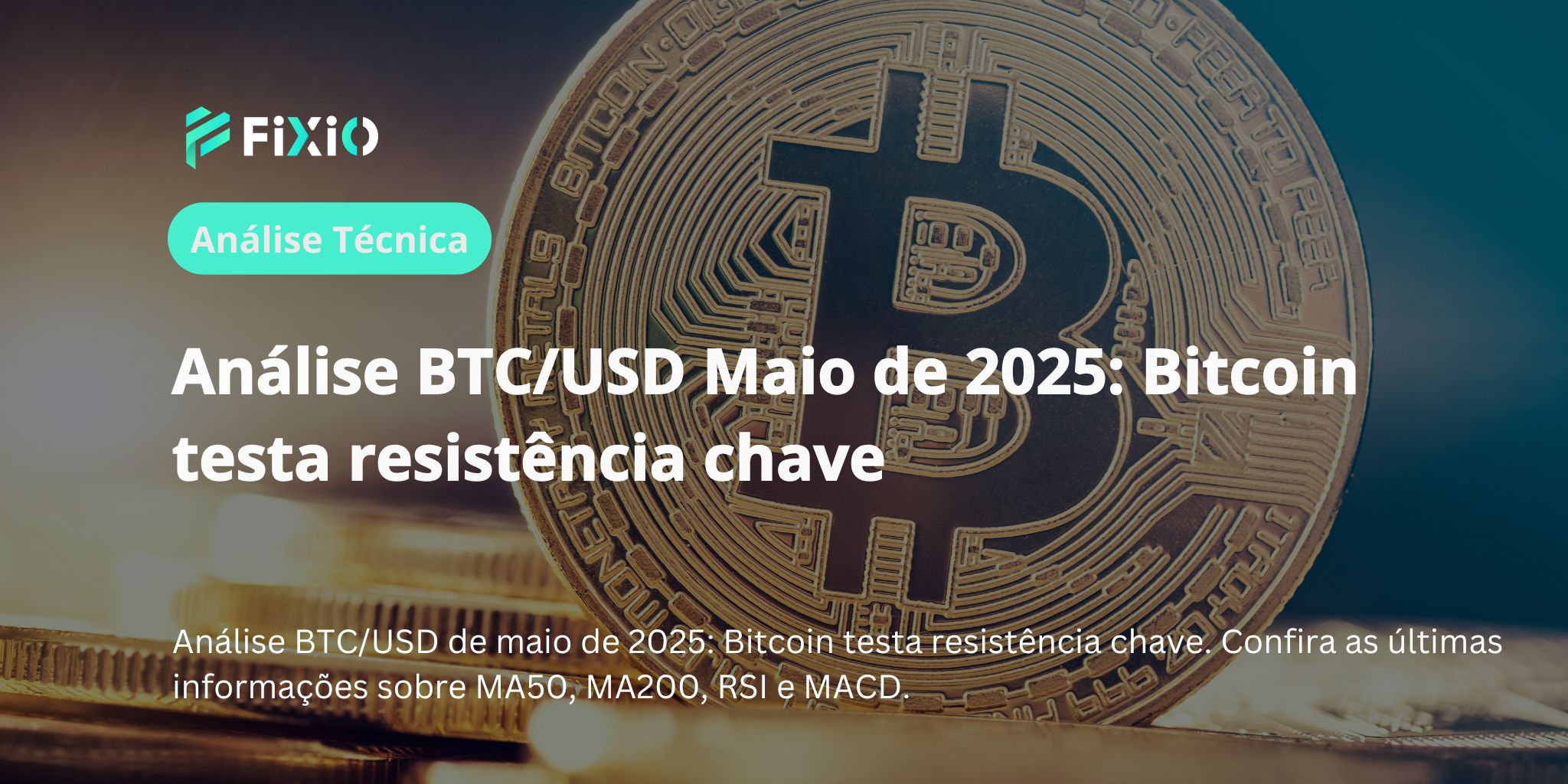 Análise BTC/USD para 2 de Maio de 2025: Bitcoin testa resistência chave