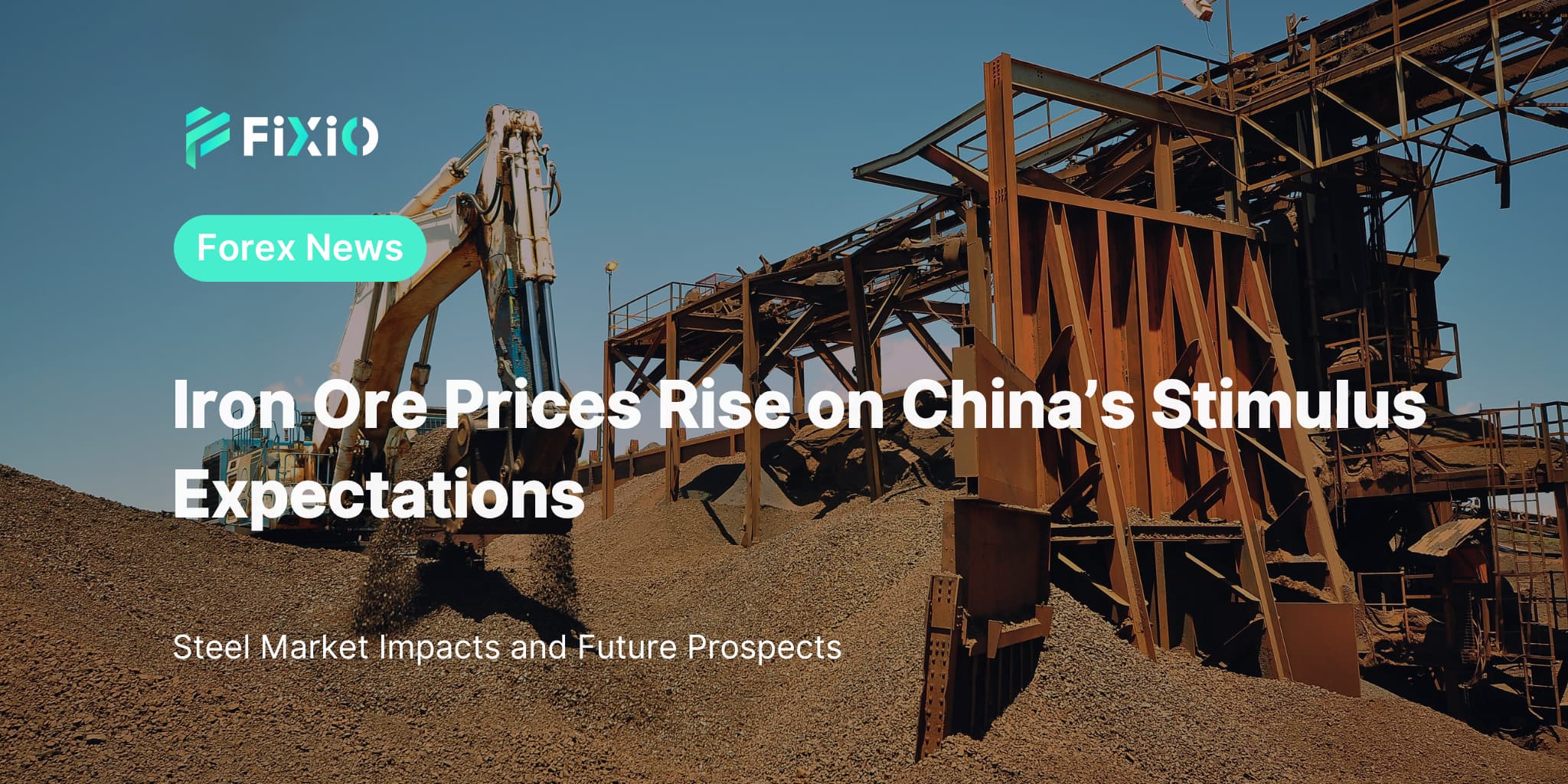 Iron Ore Rises on China’s Stimulus Prospects