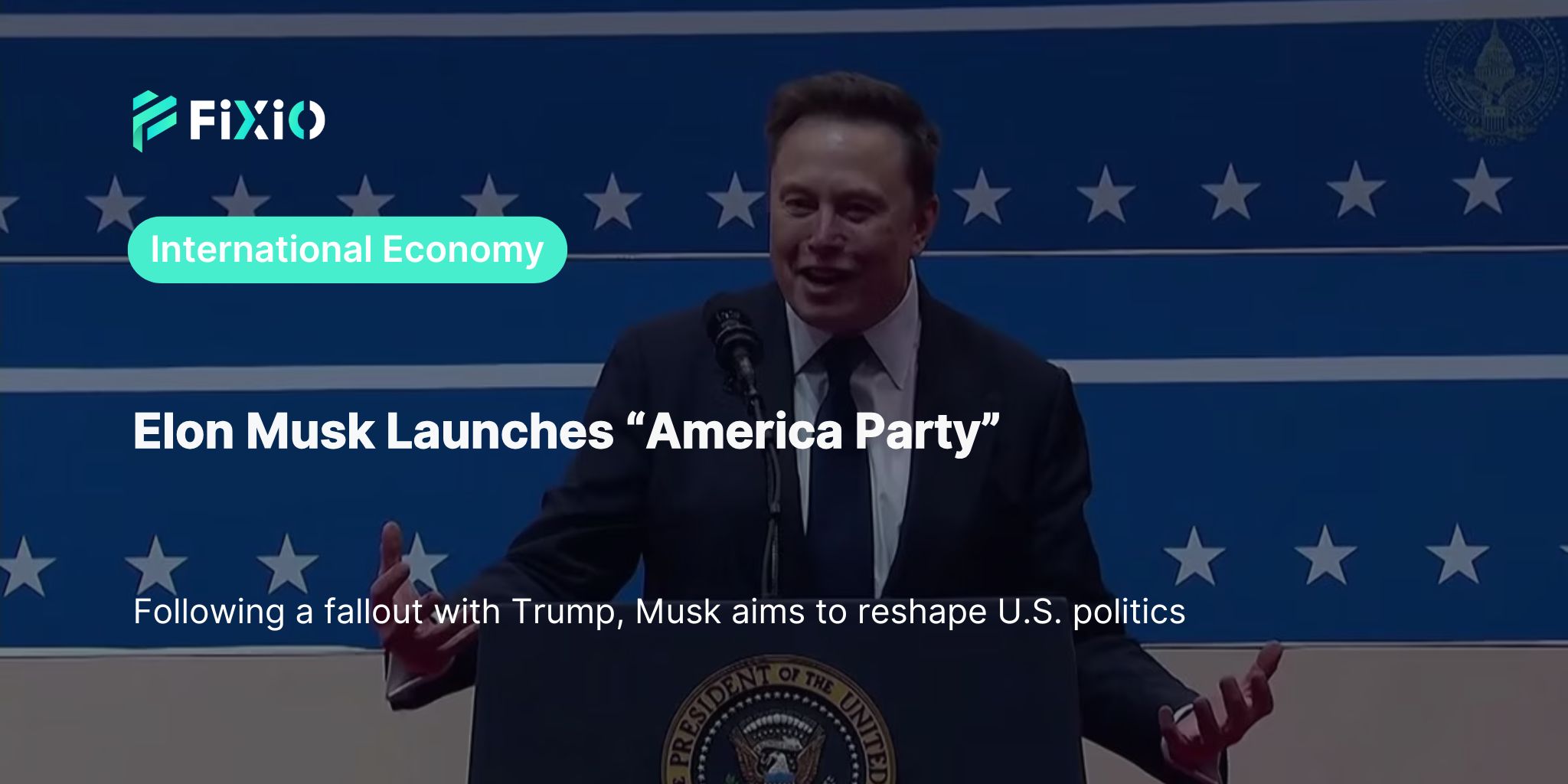 Elon Musk Forms America Party After Fallout with Trump | U.S. Politics