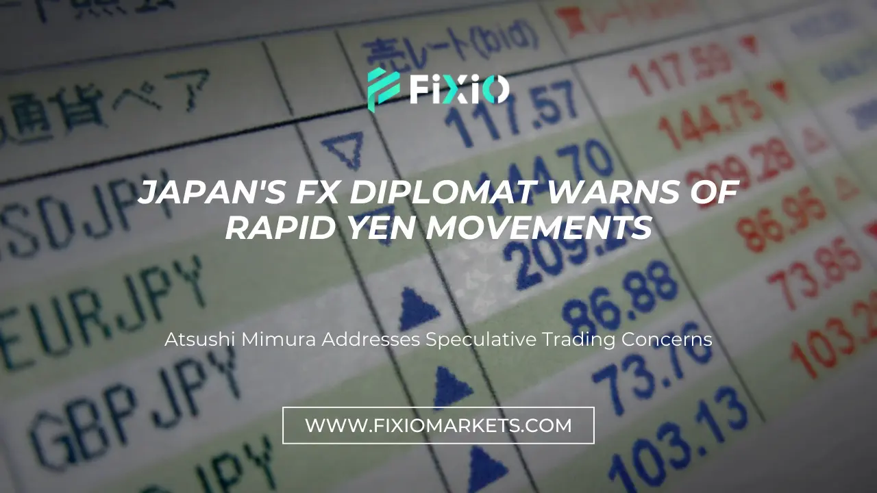 Japan's FX Diplomat Warns of Rapid Yen Movements