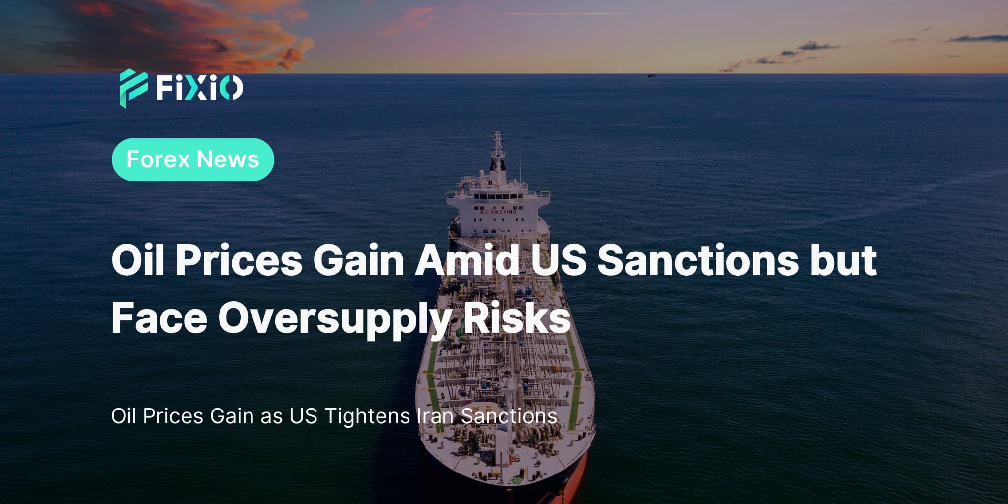 Oil Prices Gain Amid US Sanctions but Face Oversupply Risks