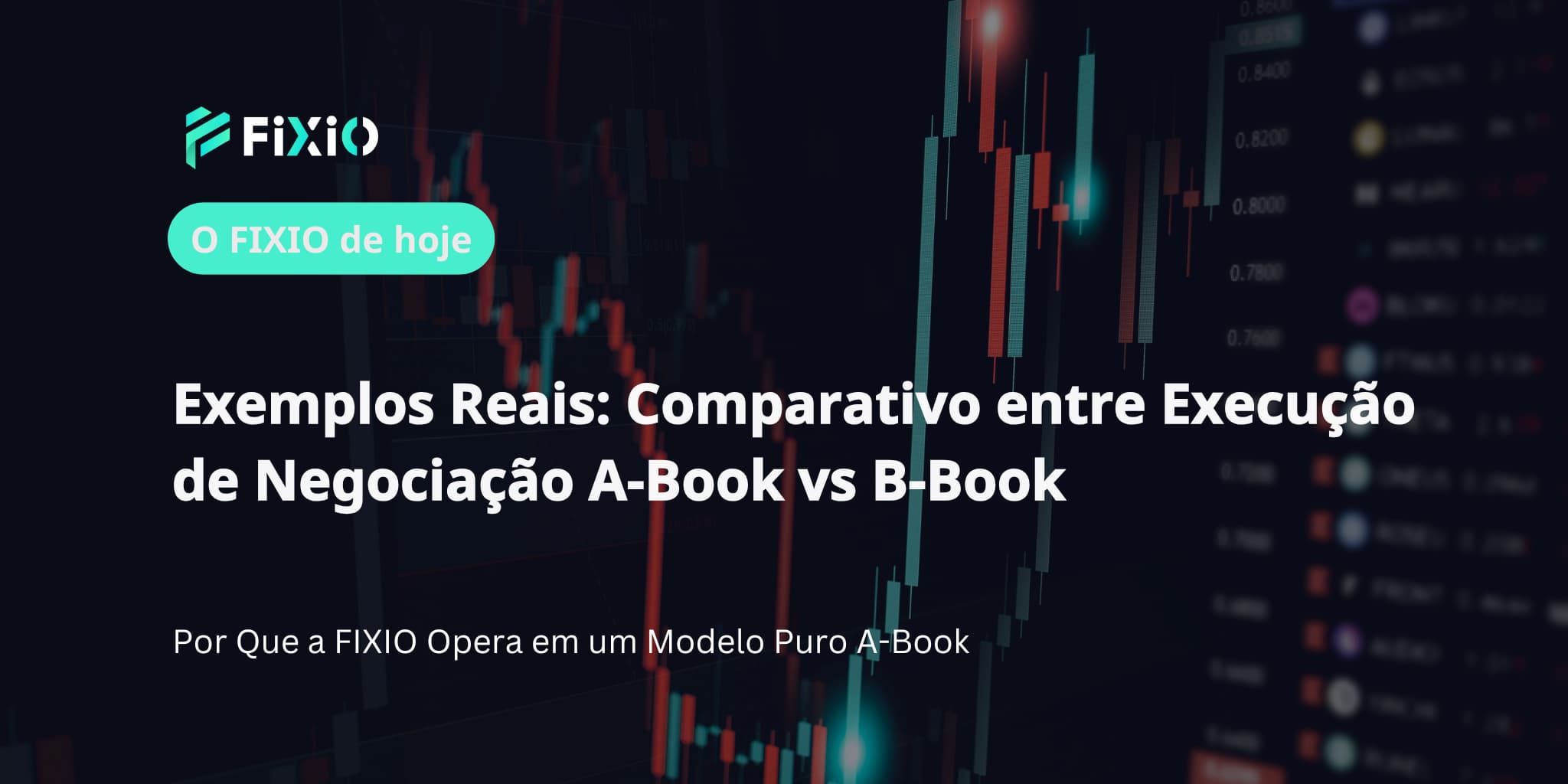 Exemplos Reais: Comparativo entre Execução de Negociação A-Book vs B-Book