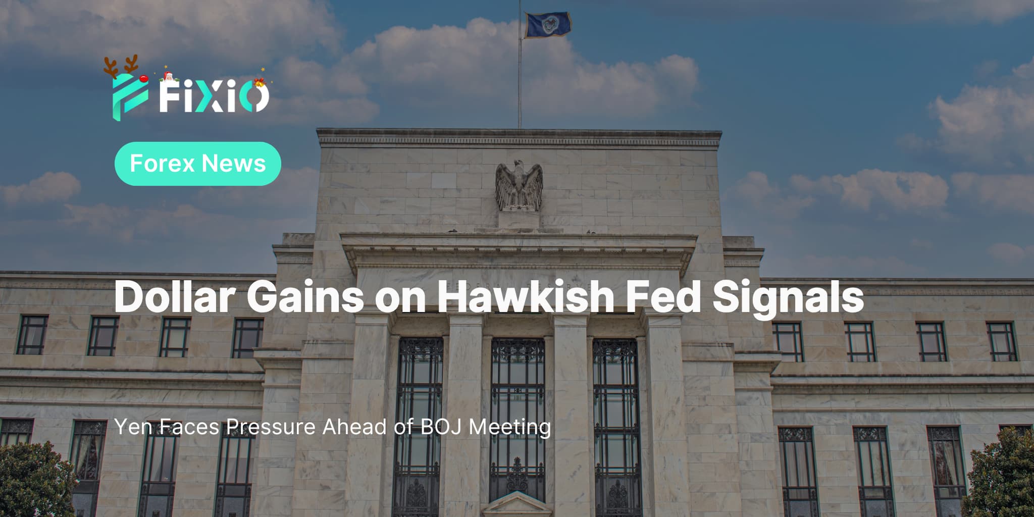 Dollar Gains on Hawkish Fed Signals