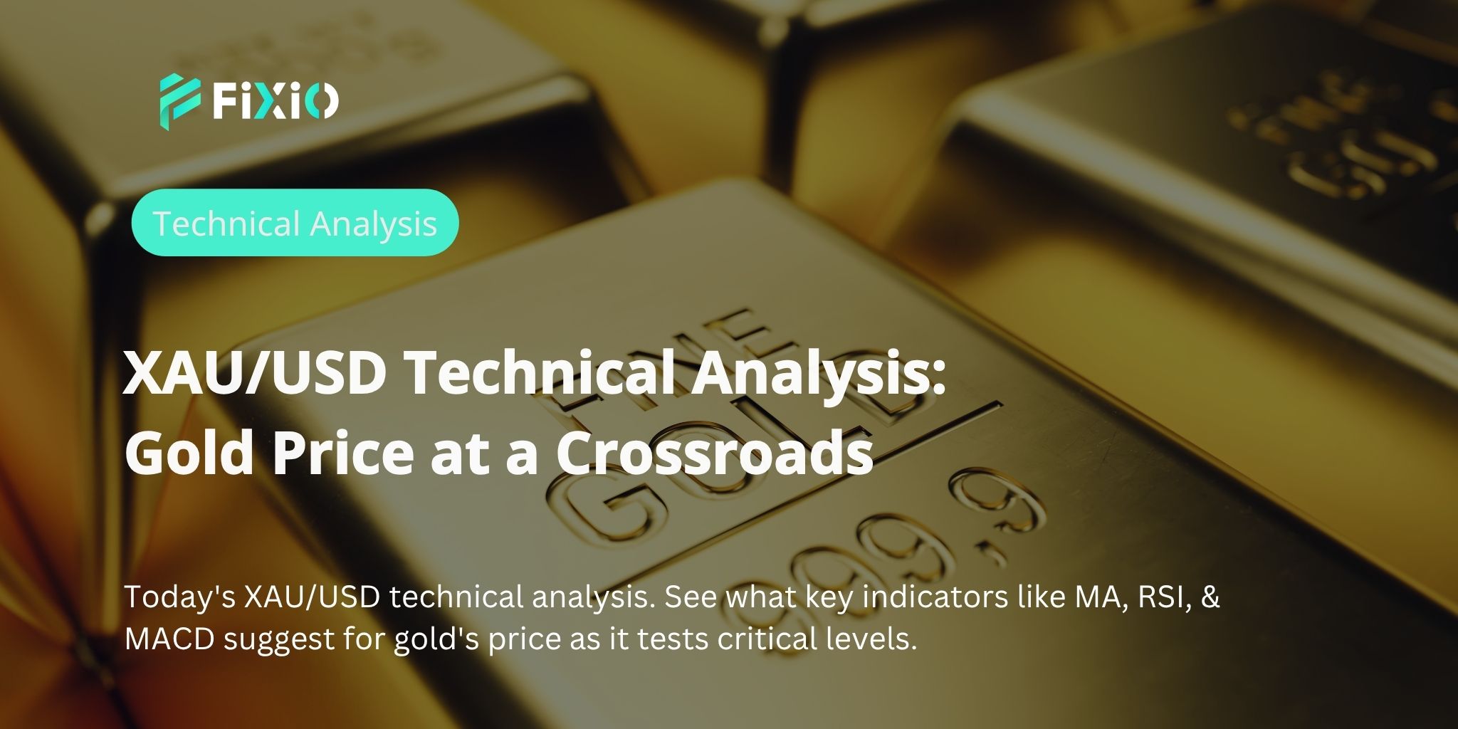 XAU/USD Technical Analysis: Gold Price at a Crossroads