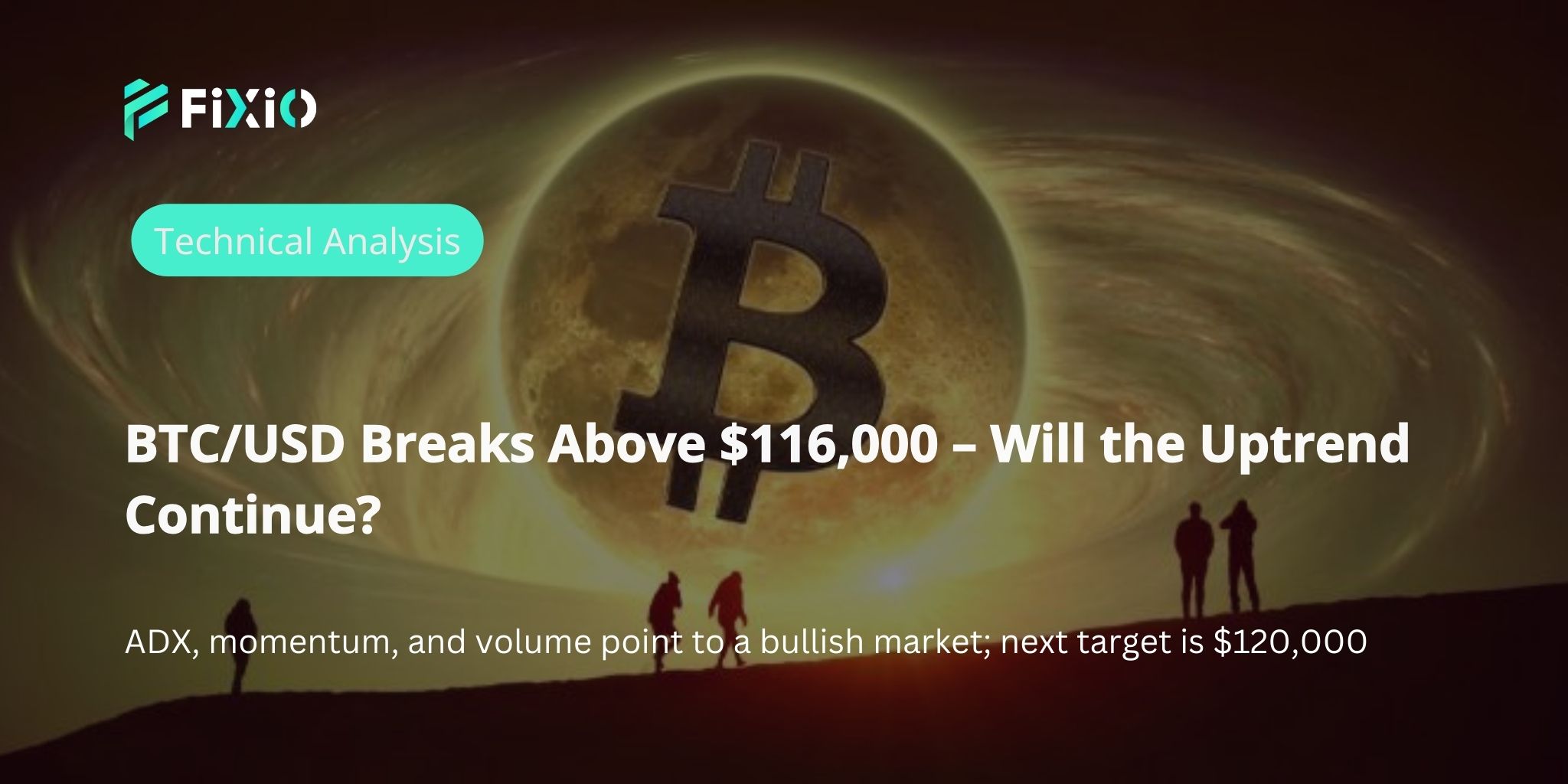 BTC/USD Technical Analysis (1-Hour Chart): Breaks Above $116,000 – Can the Momentum Be Sustained?