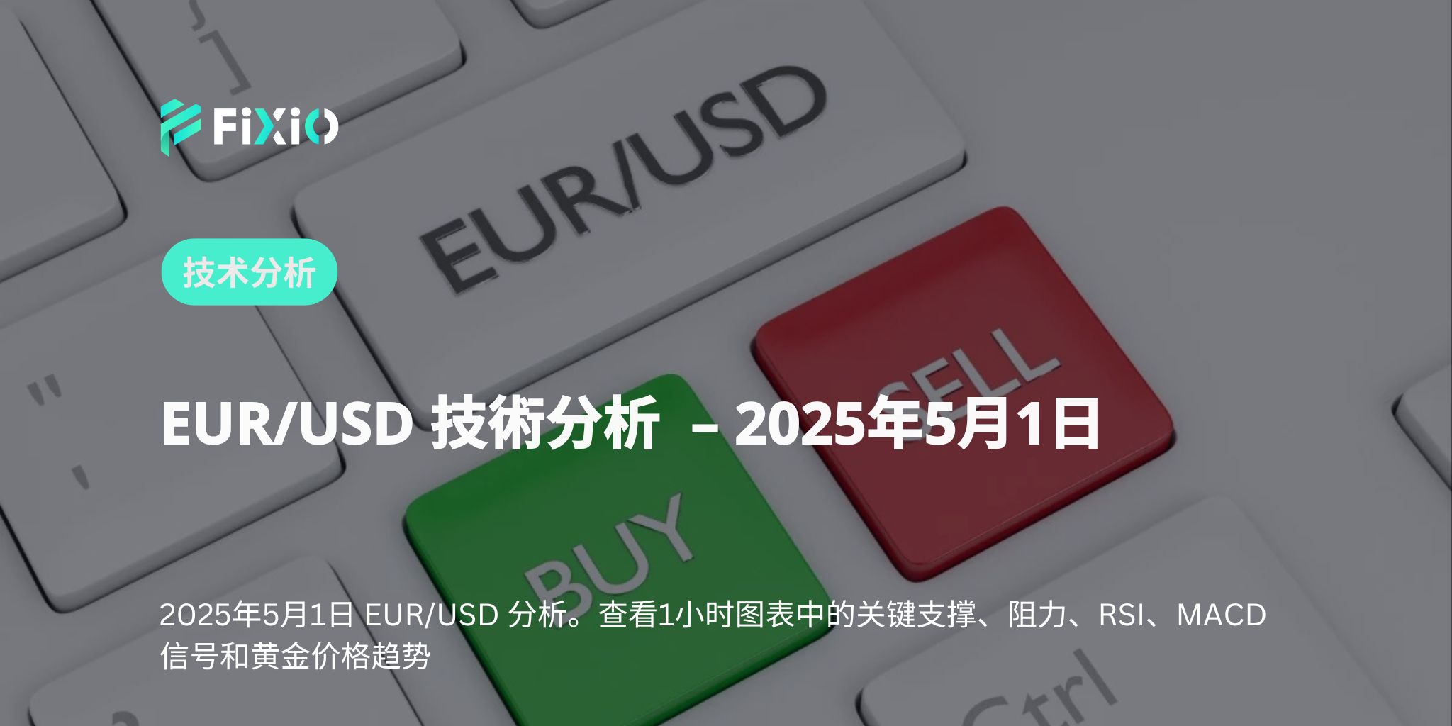 【EUR/USD】1小時圖表分析 - 2025年5月1日