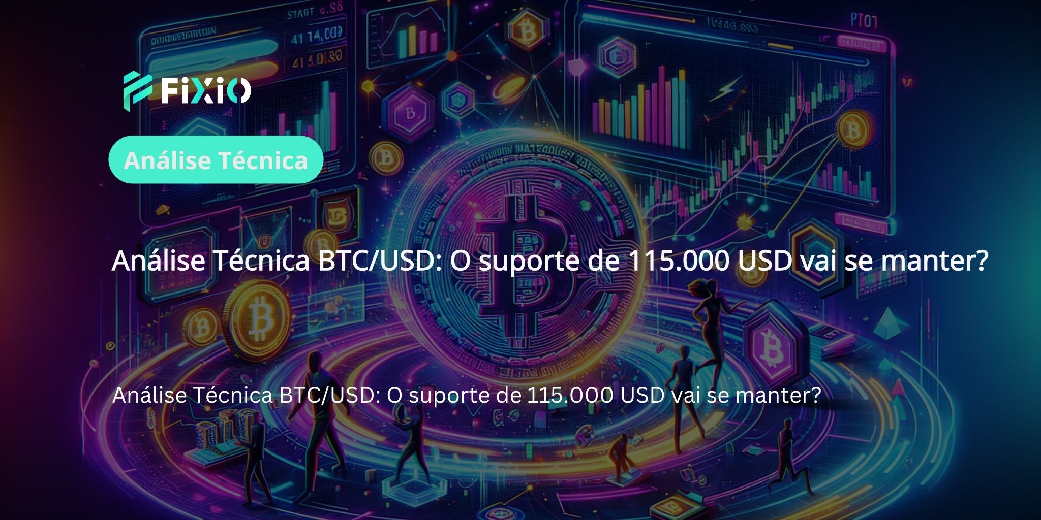 Análise Técnica BTC/USD (Gráfico de 1 Hora): Bitcoin prestes a romper os 115.000 USD?